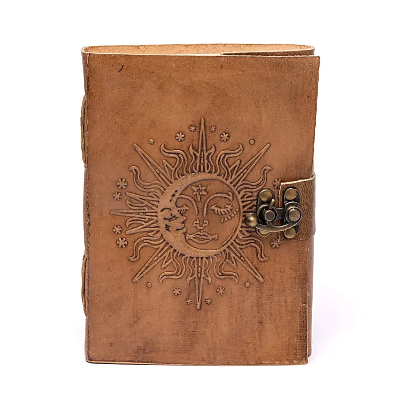 Sun & Moon Leather Journal