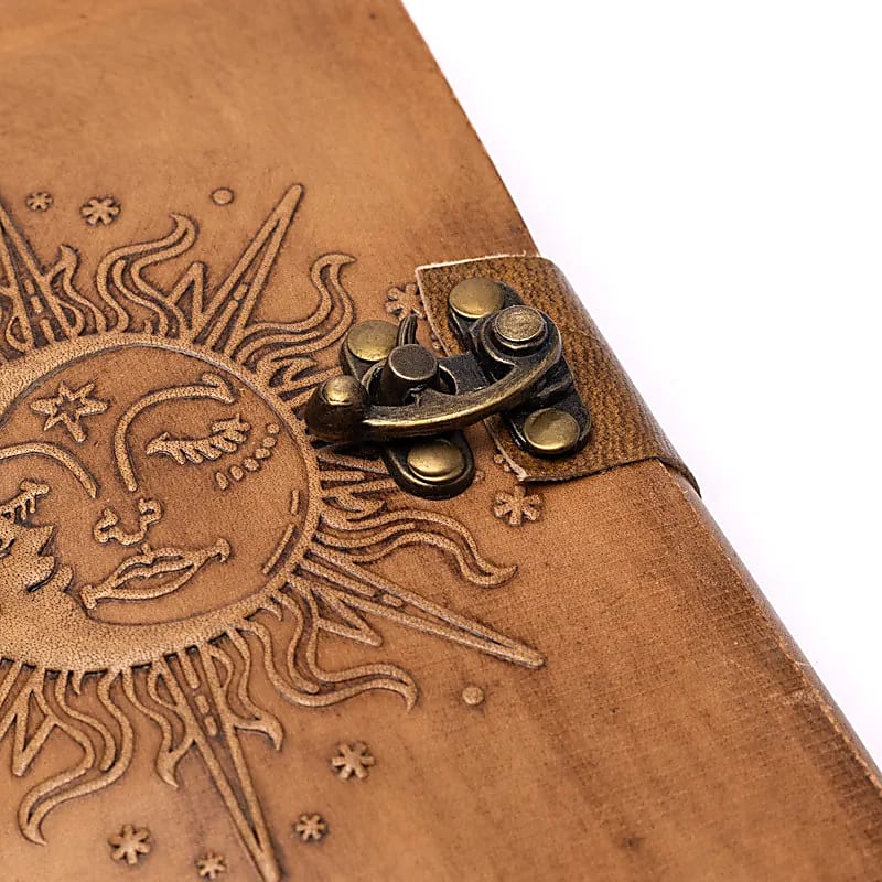 Sun & Moon Leather Journal