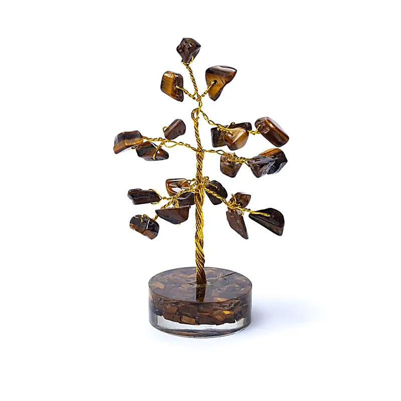 Mini Crystal Tree (Tigers Eye)