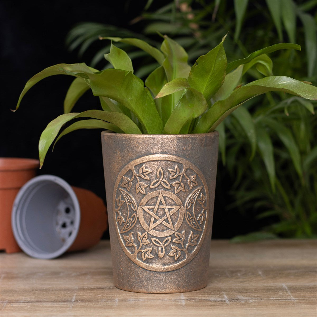 Triple Moon Plant Pot