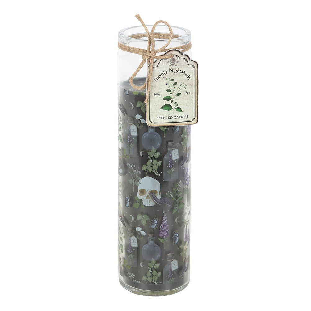 Poisonous Plants Deadly Nightshade Candle
