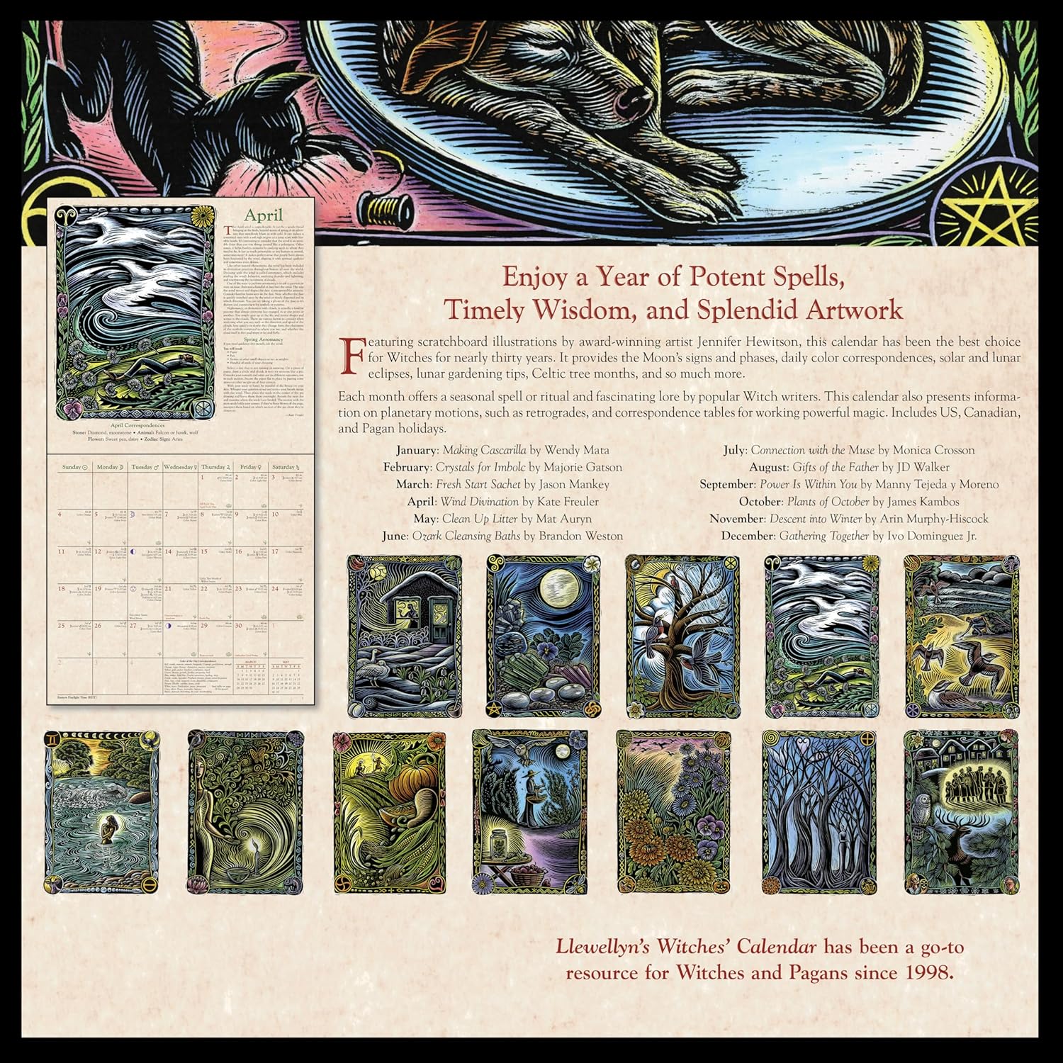 Llewellyn's 2027 Witches Calendar