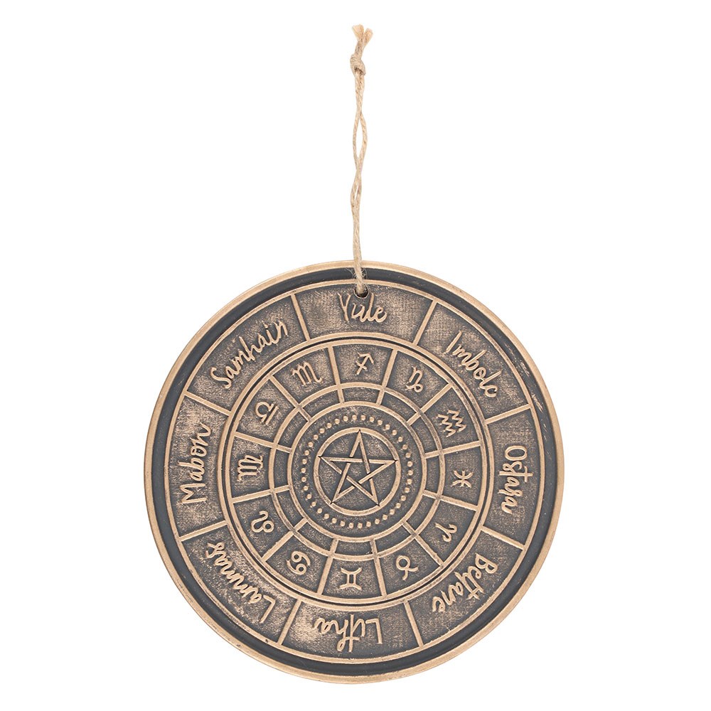 Wheel of the Year Terracotta Plaque