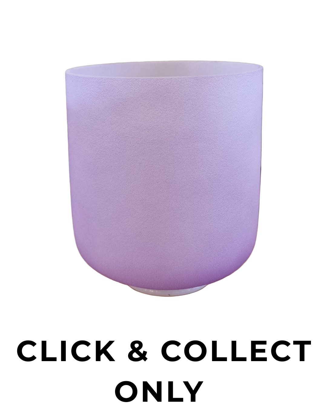 Crystal Singing Bowl (Purple)