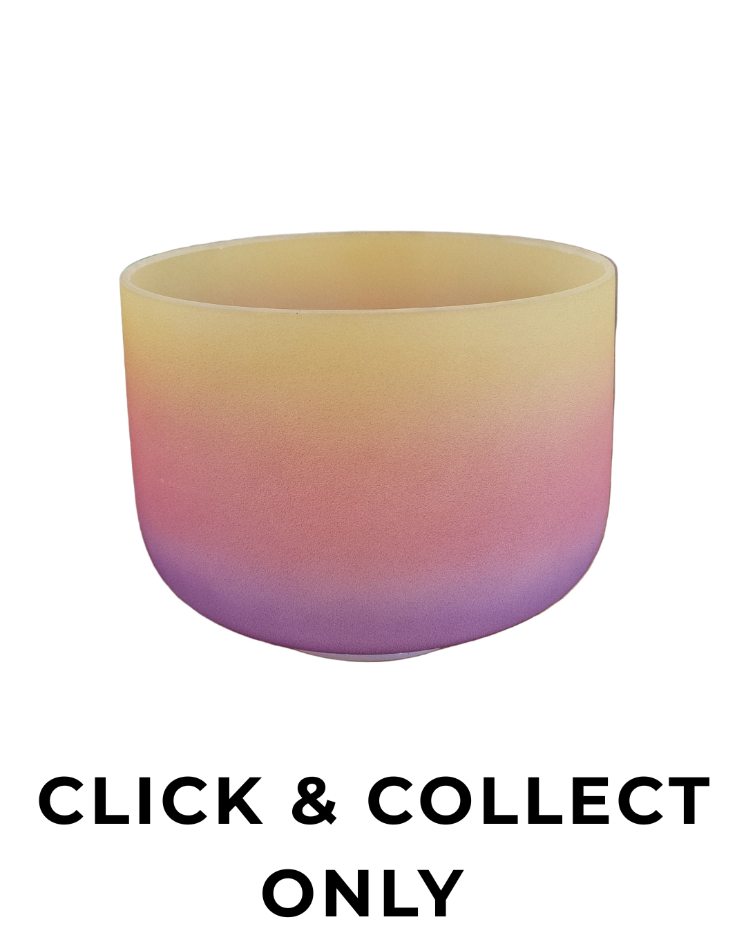 Crystal Singing Bowl (Rainbow)