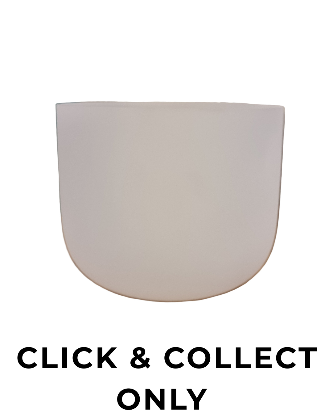 Crystal Singing Bowl (White)