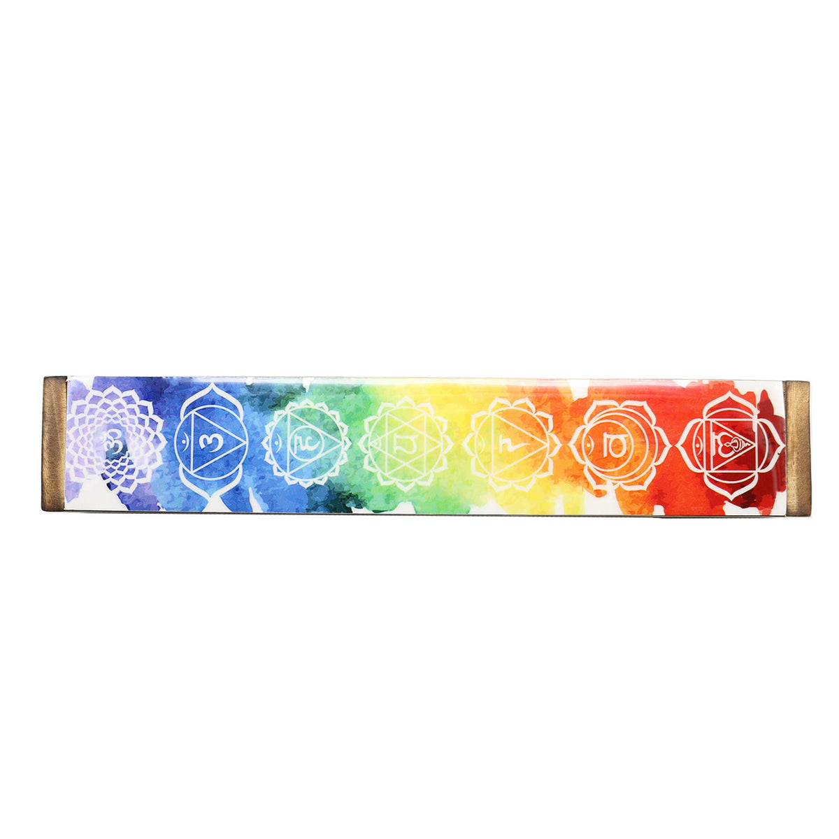 7 Chakra Wooden Incense Box