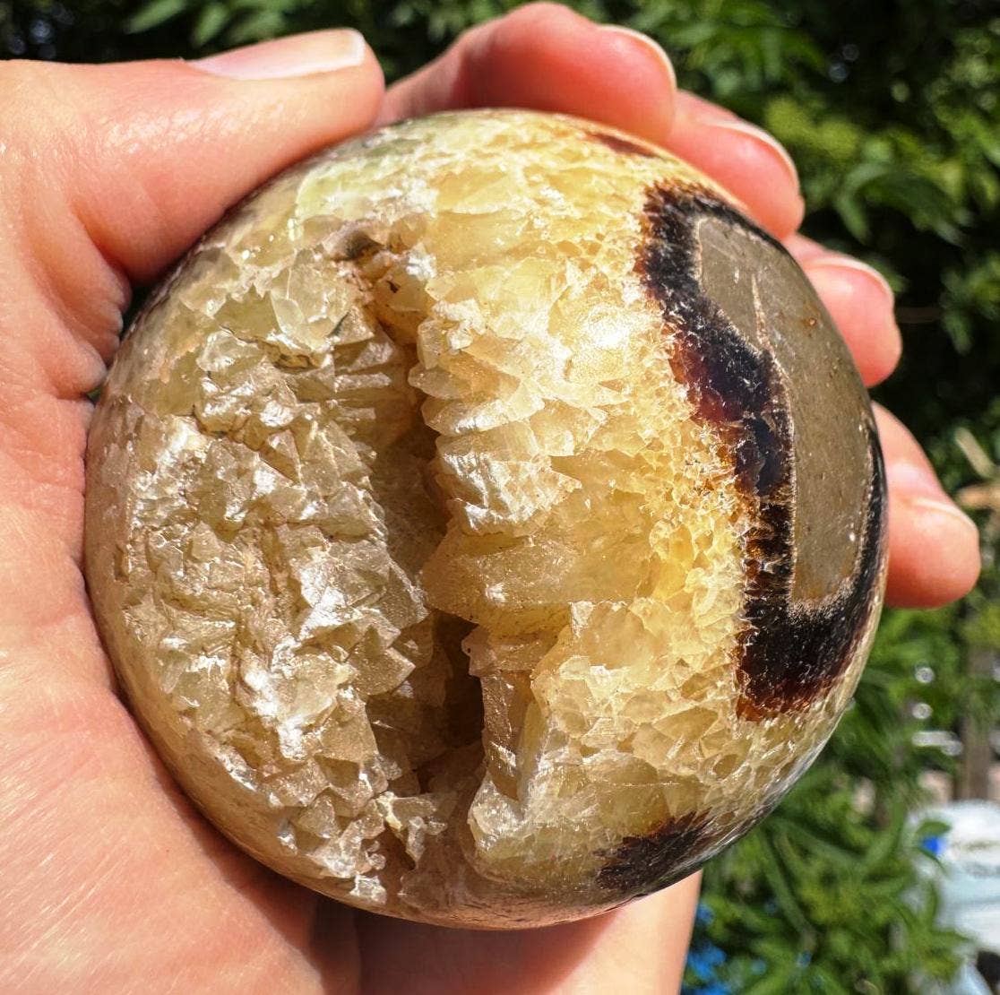 Septarian Sphere