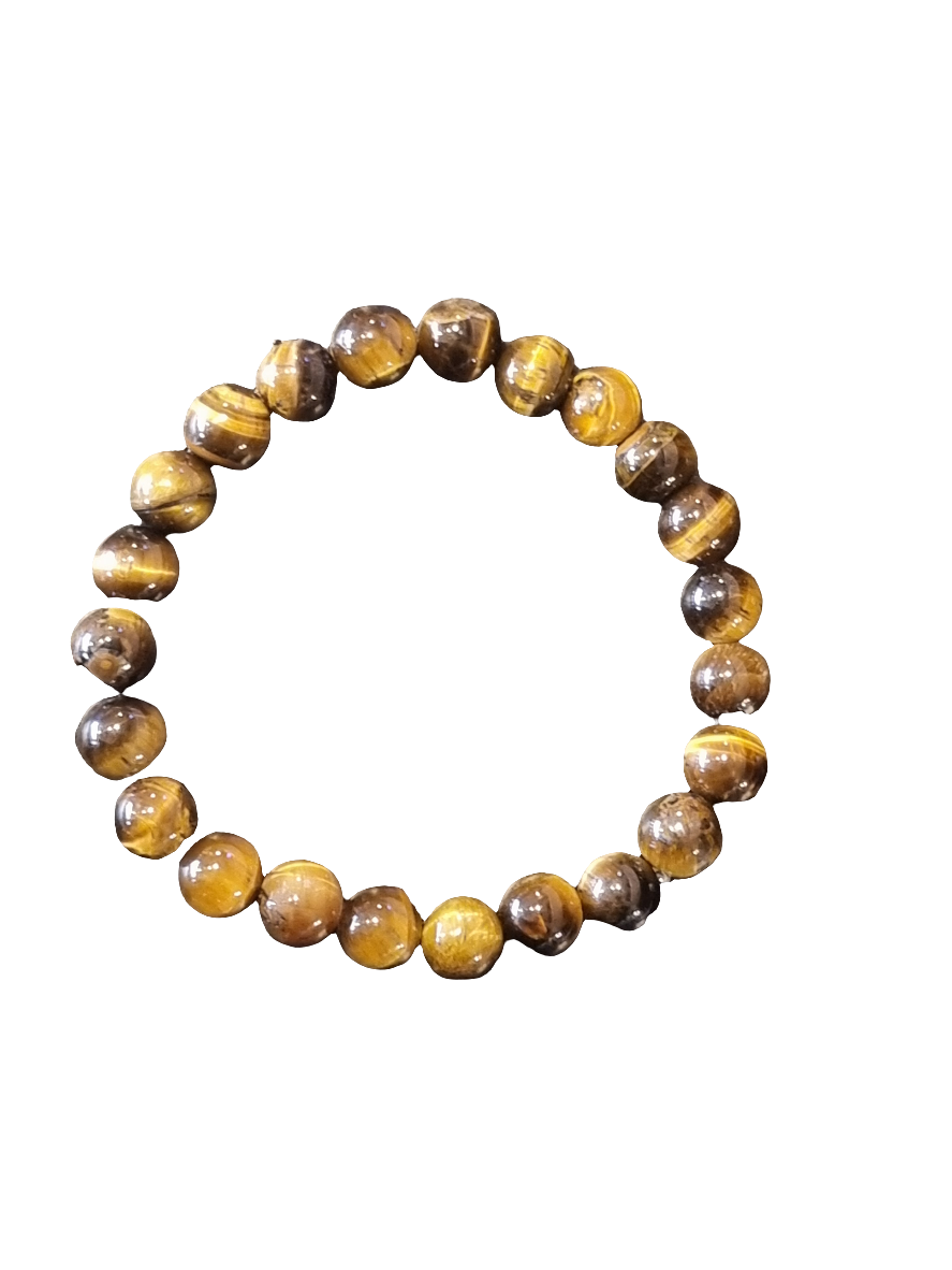 Tigers Eye Bead Bracelet (Medium)