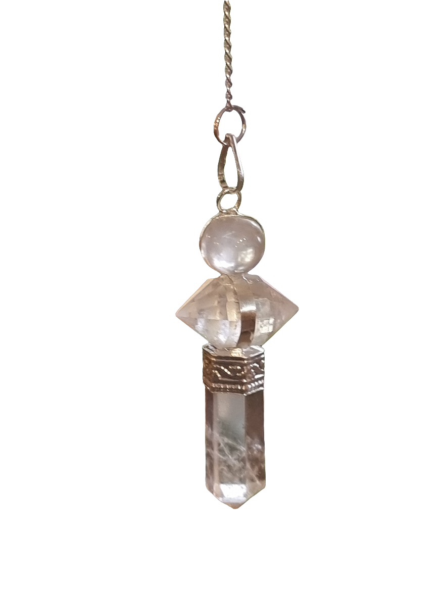 Clear Quartz Point Pendulum