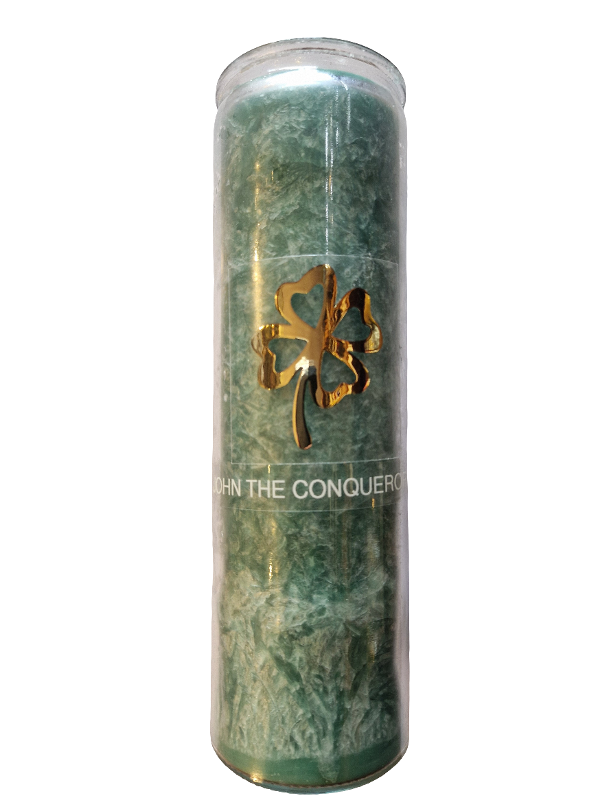 John The Conqueror Candle (Green)