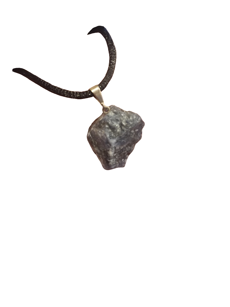 Sodalite Raw Pendant