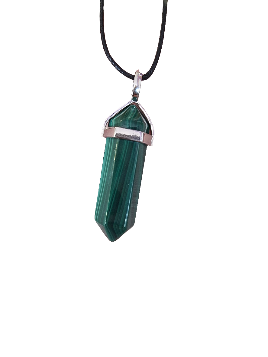 Malachite Point Pendant