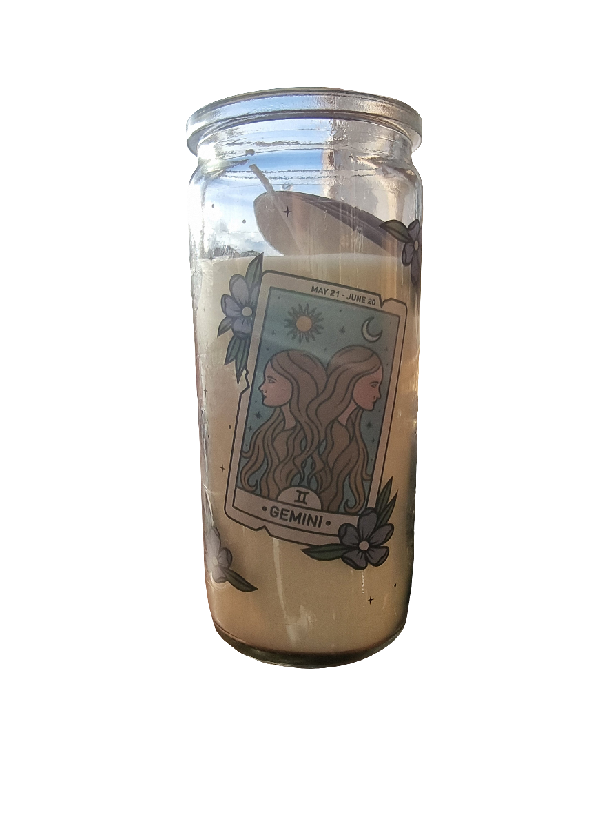 Gemini Zodiac Candle