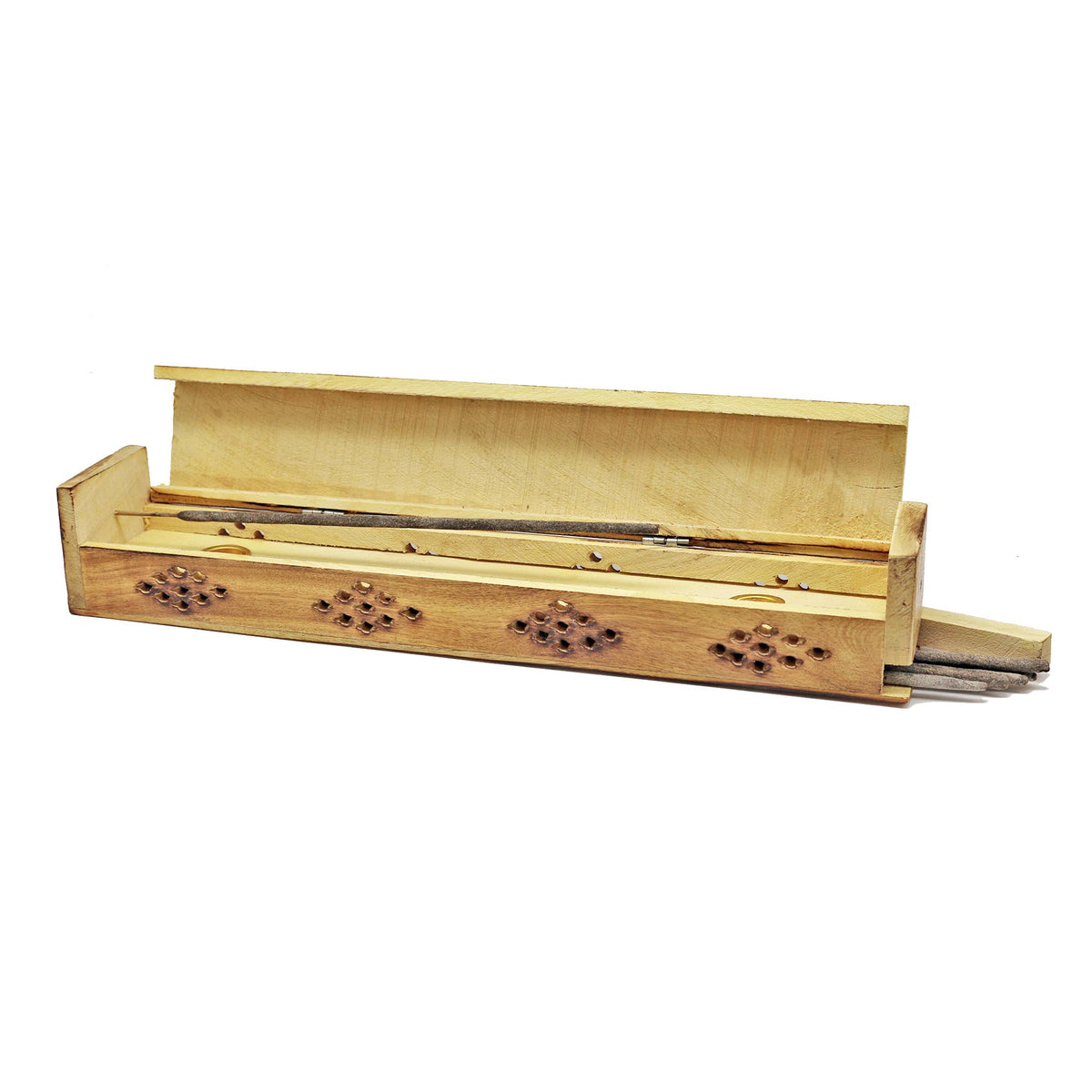 7 Chakra Wooden Incense Box