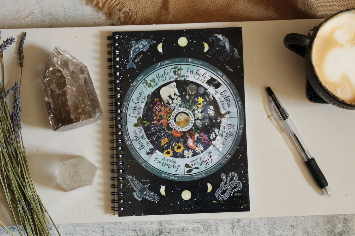Wheel of the Year Notepad
