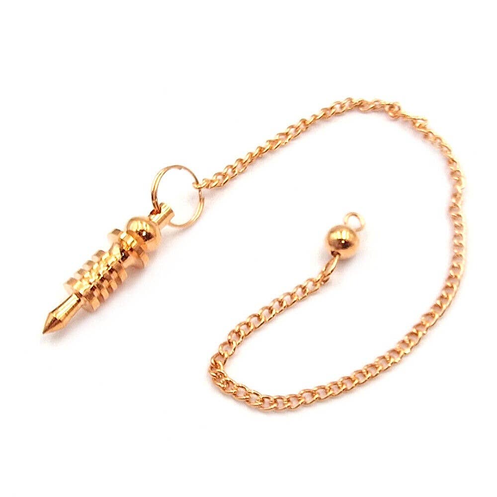 Brass Pendulums (Egyptian Pillar, Copper)