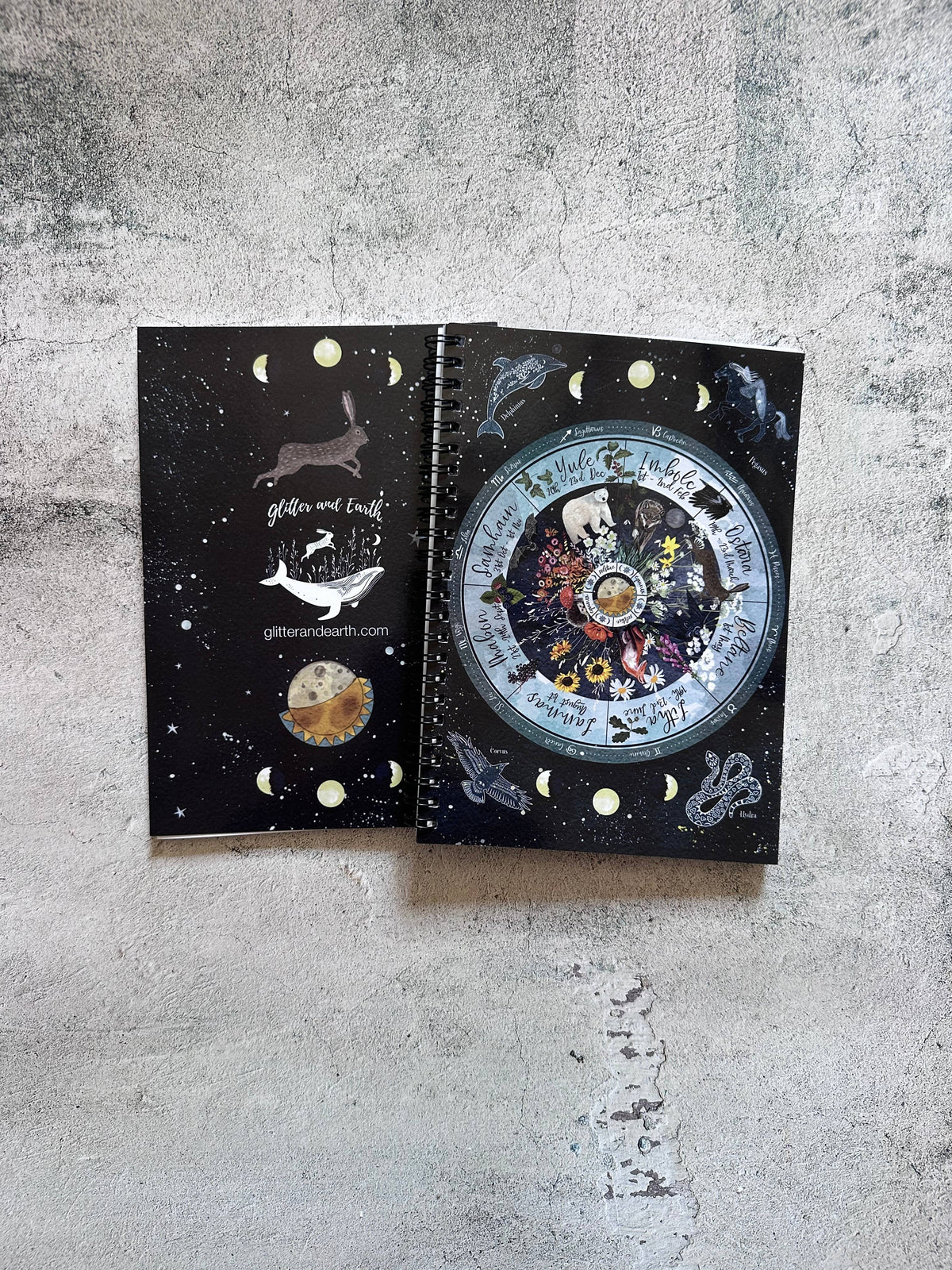 Wheel of the Year Notepad