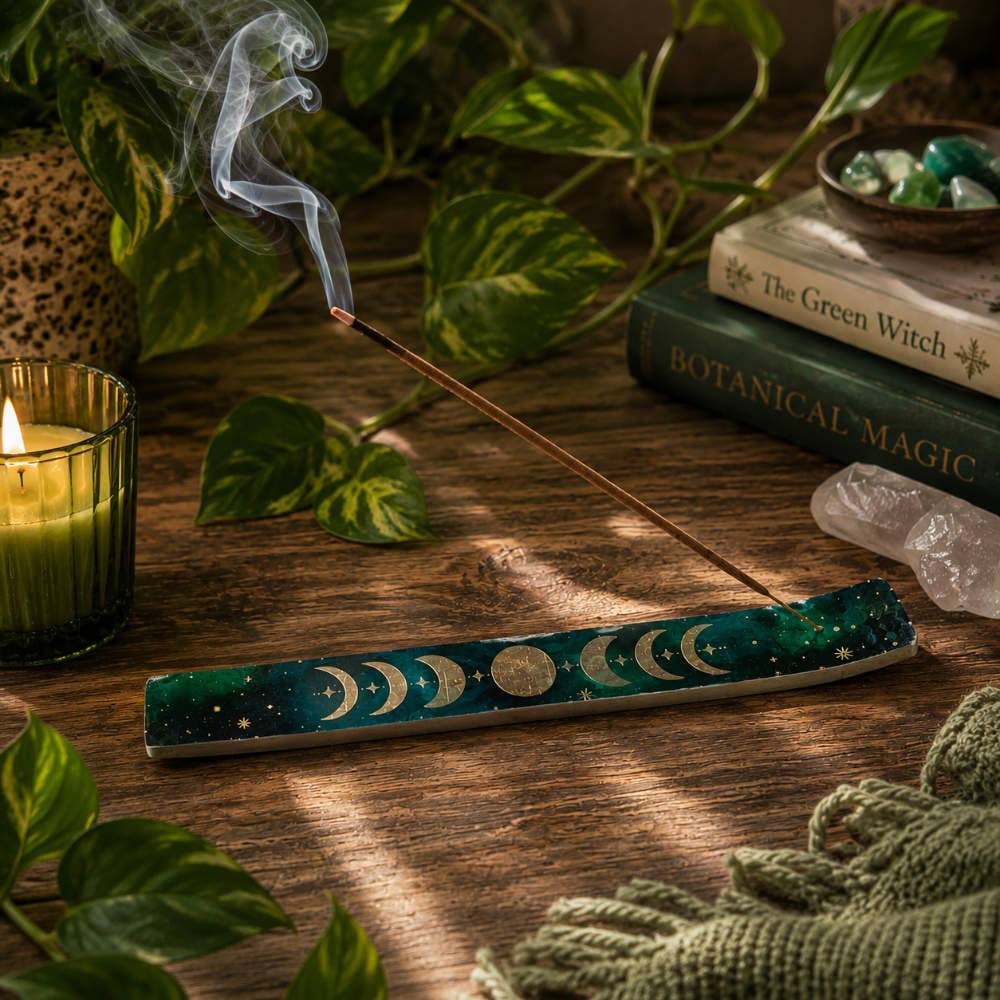 Moon Phase Incense Holder