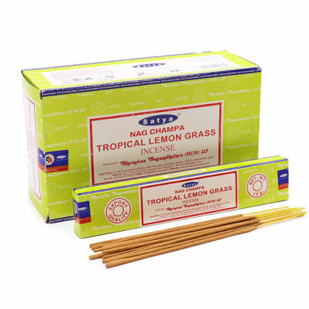 Tropical Lemongrass Incense (12 Packets)