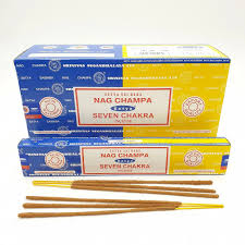 Nag Champa & 7 Chakra Combo (12 Packets)