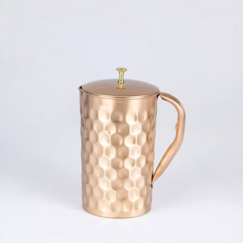 Pure Copper Water Jug (Diamond)