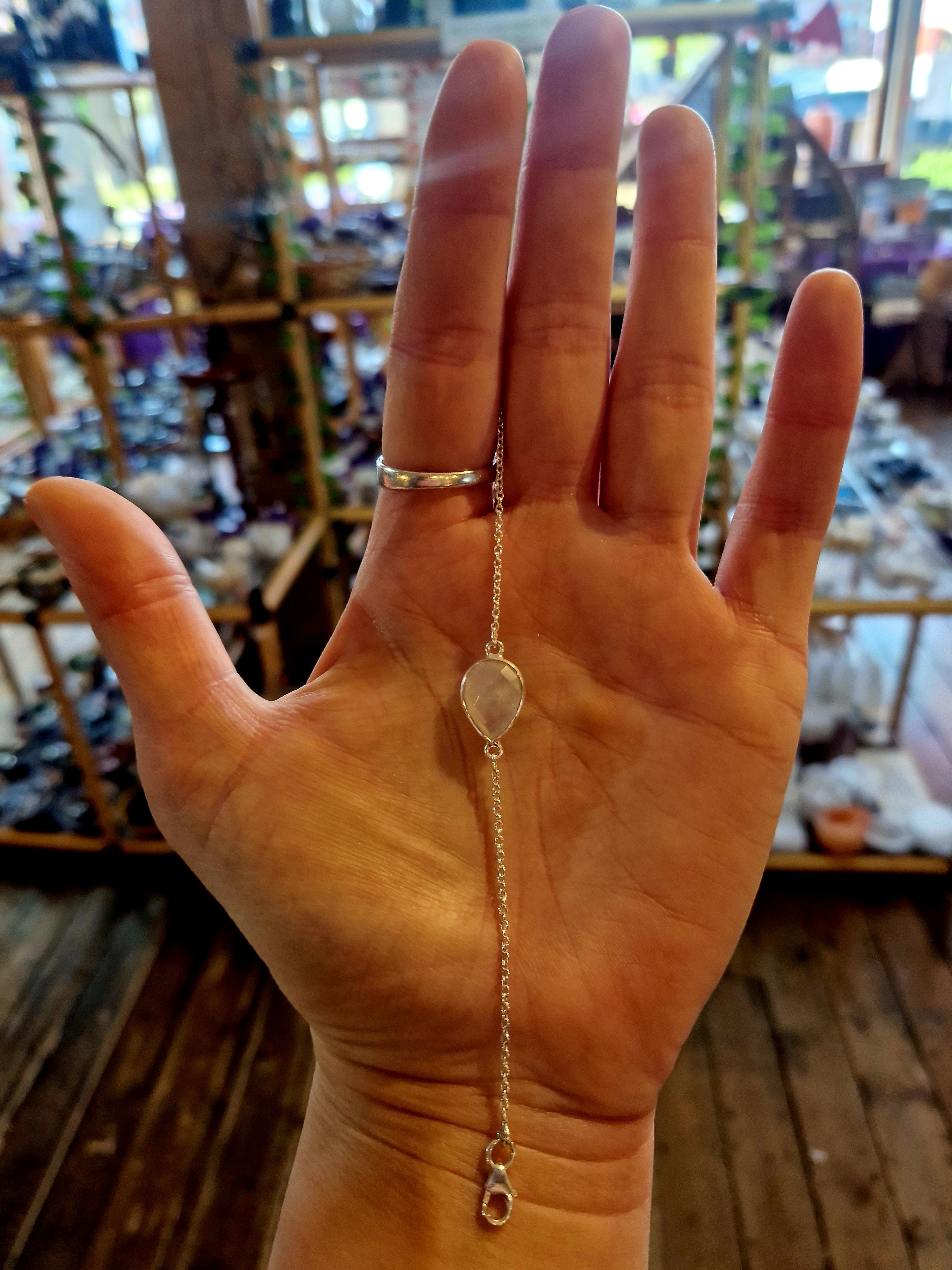 Moonstone Silver Bracelet