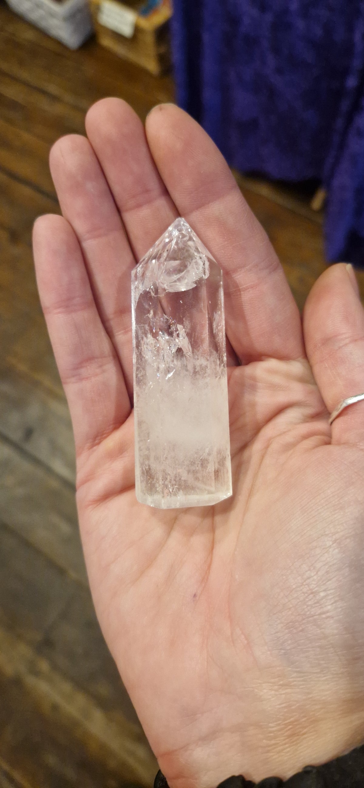 Clear Quartz Tower (No. 11)