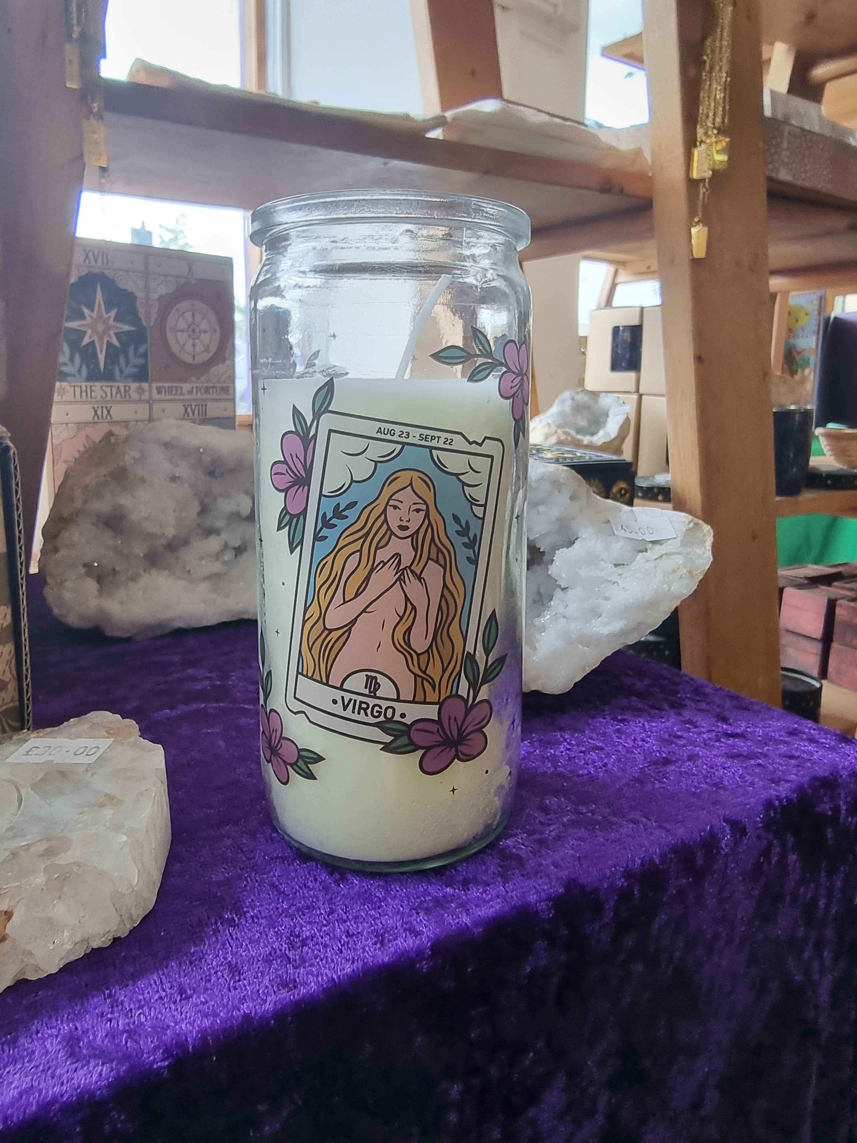 Virgo Candle