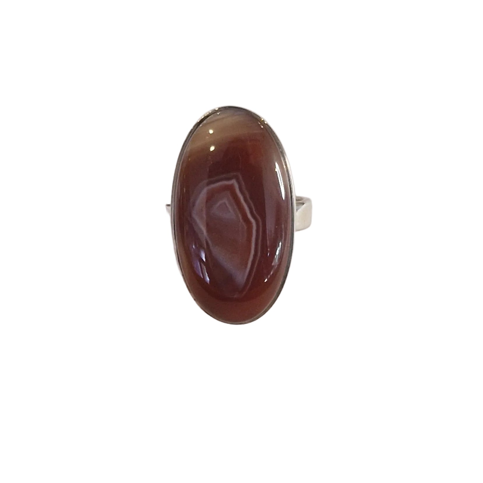 Carnelian Silver Ring
