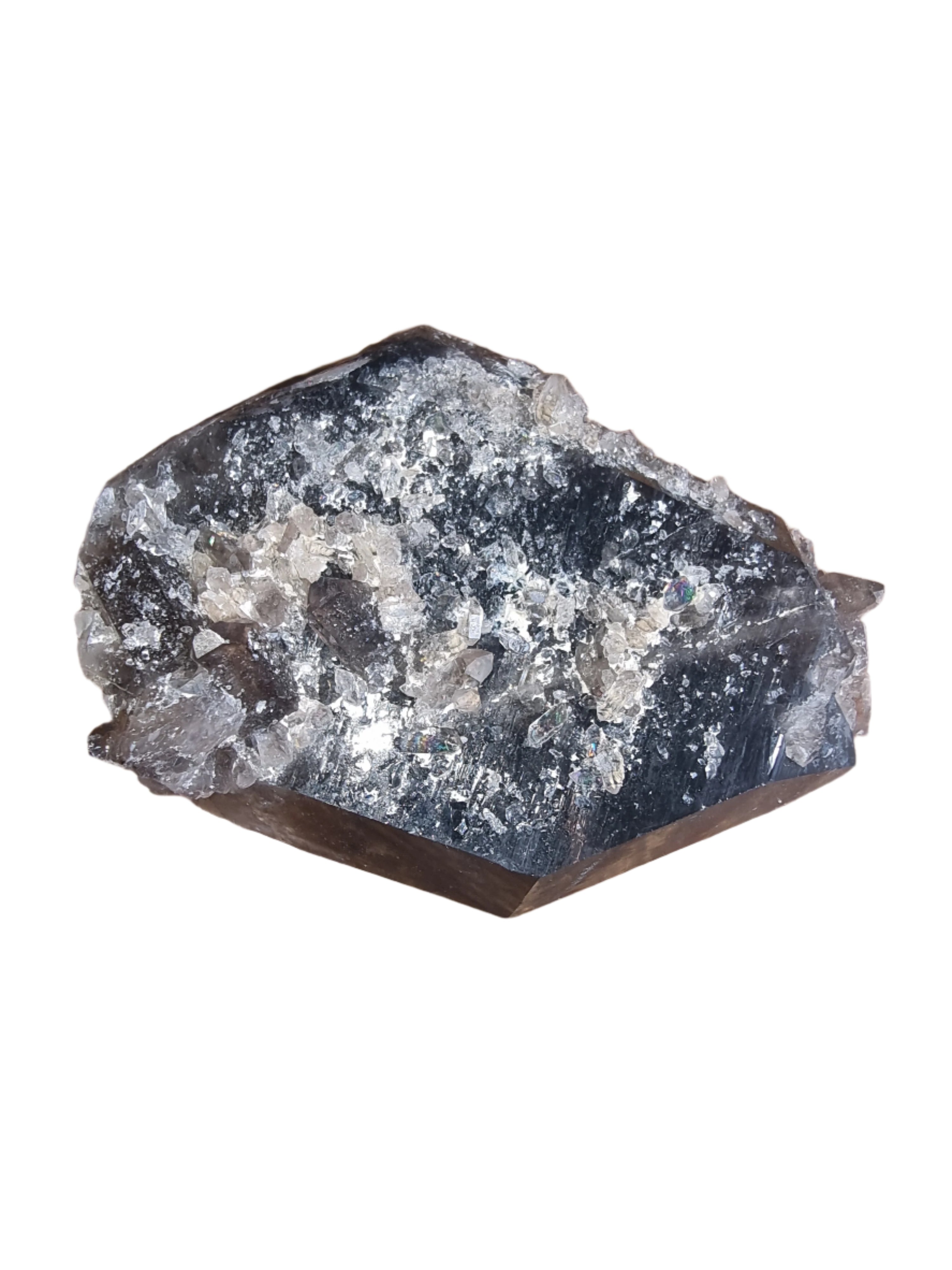 Smokey Quartz (Tabulated Twin Mother & Child)