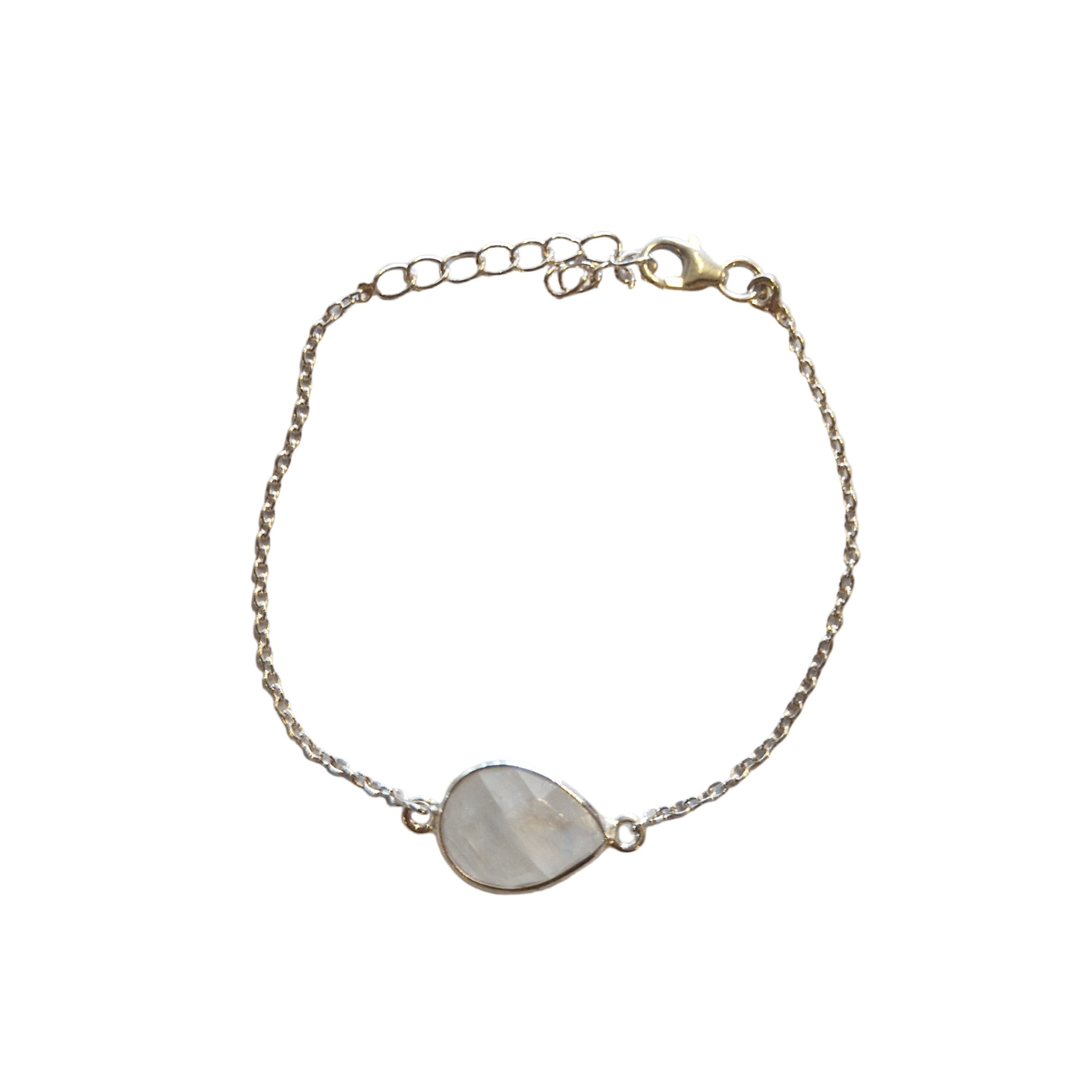 Moonstone Silver Bracelet