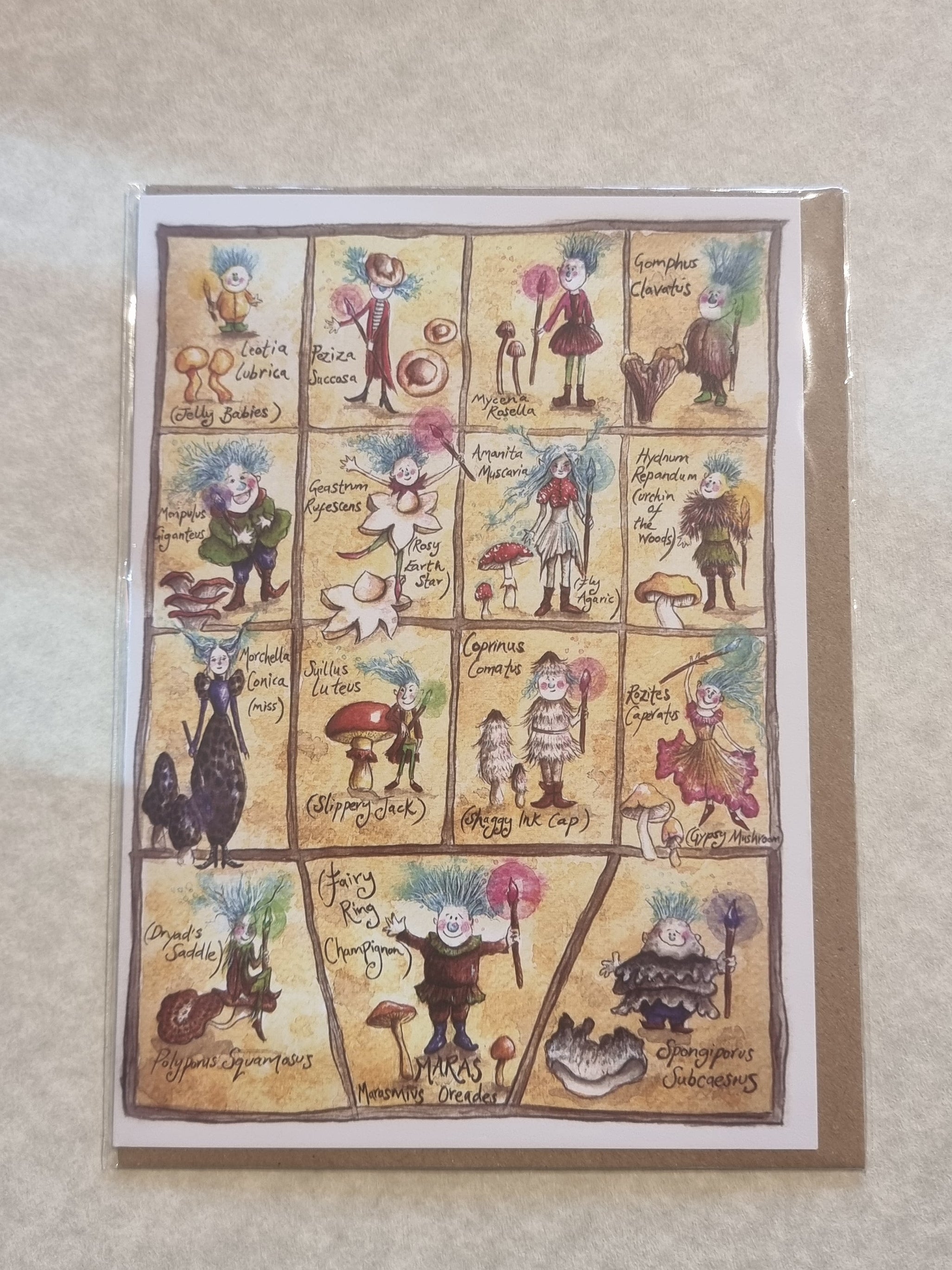 Meet the Mycelies Greeting Card