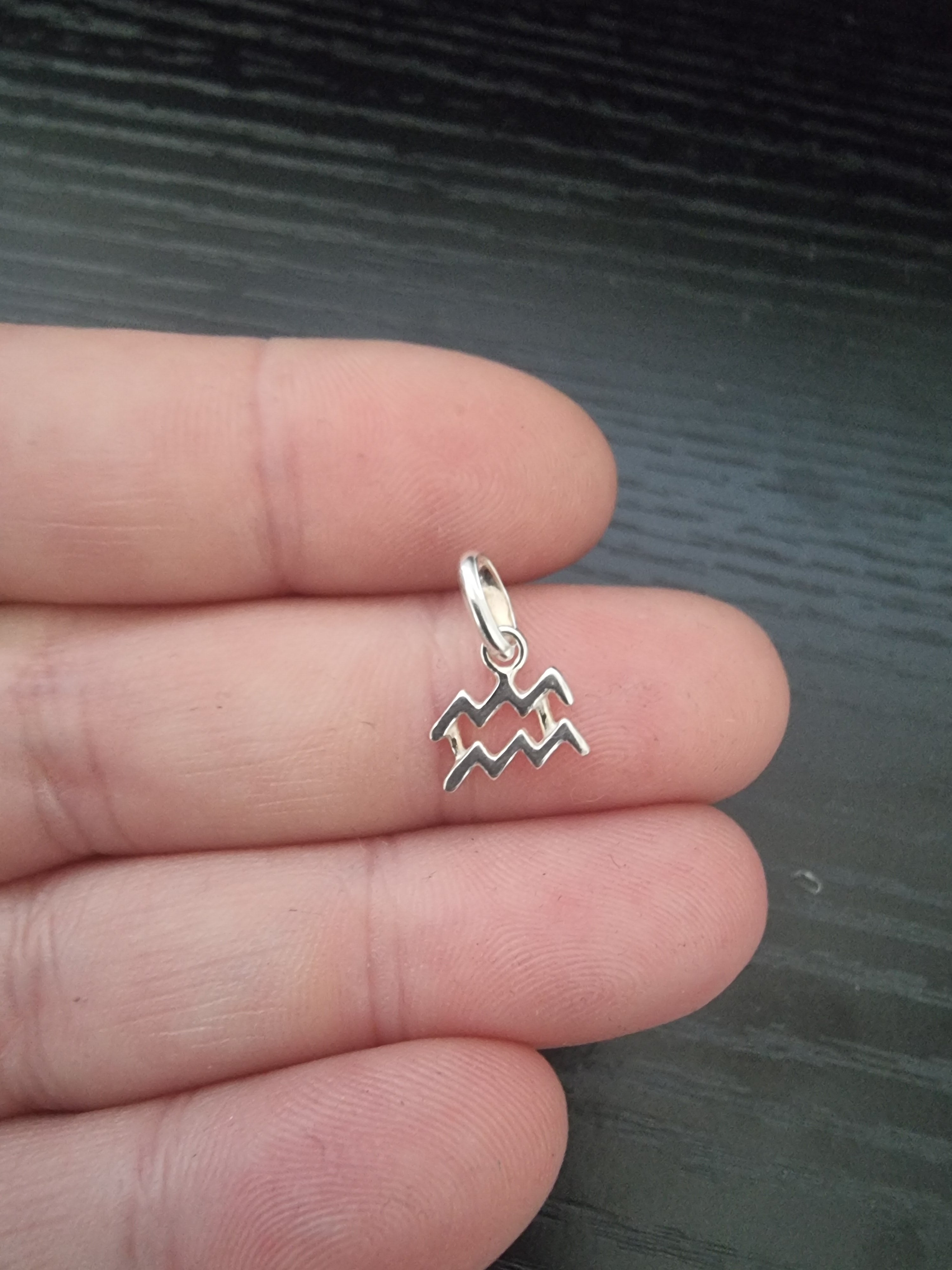 Aquarius Silver Necklace