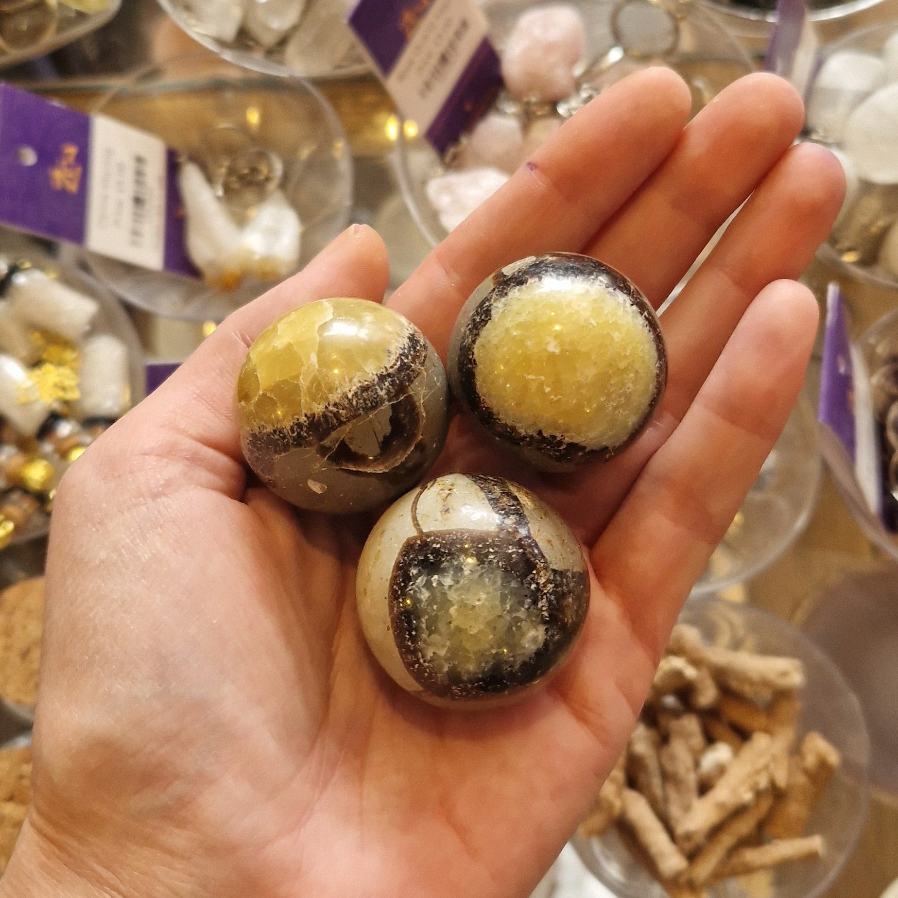 Septarian Sphere