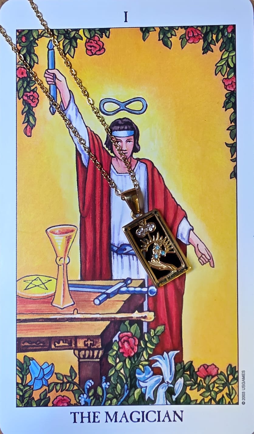 Tarot Necklace - The Magician