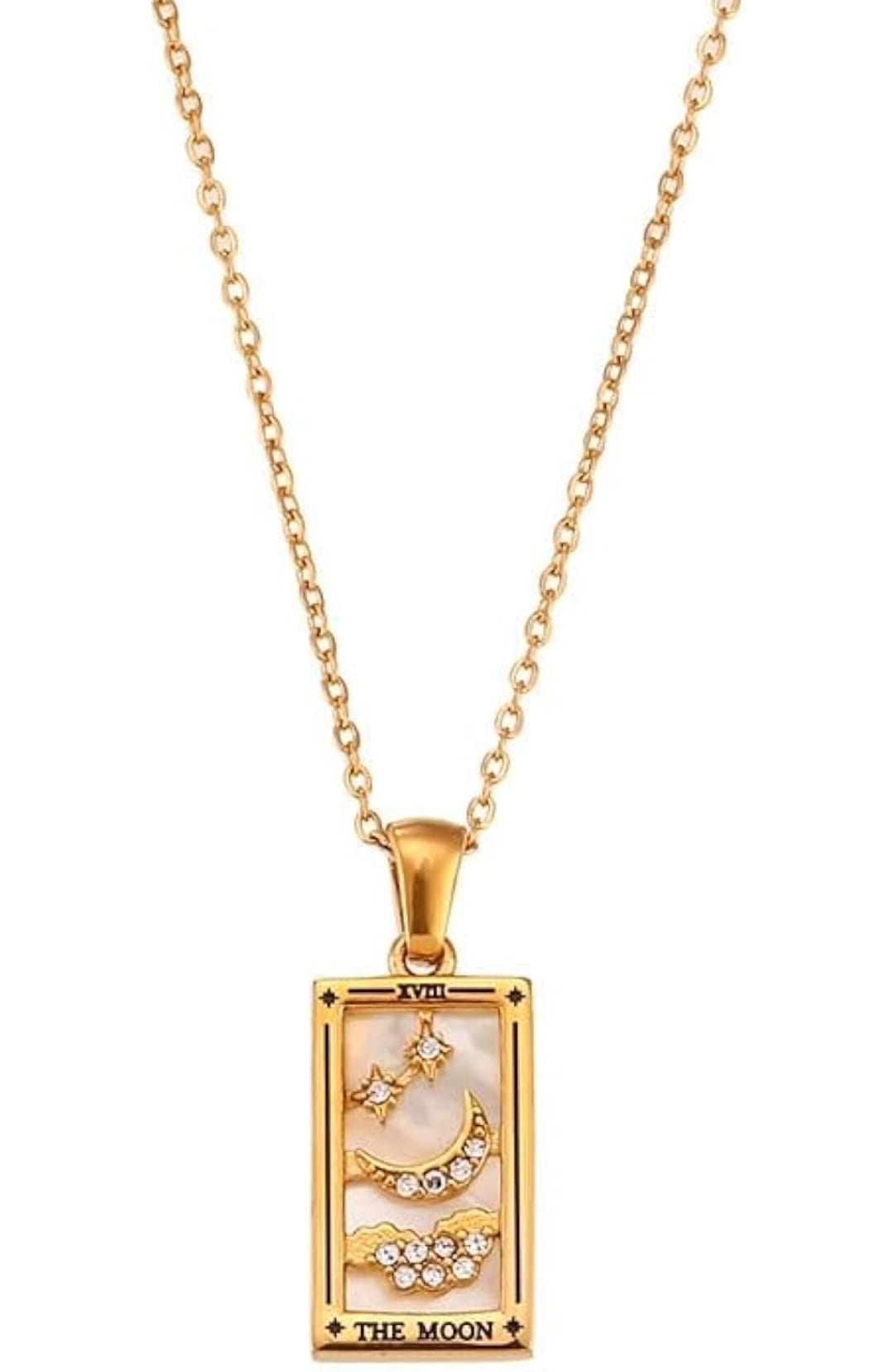 Tarot Necklace - The Moon