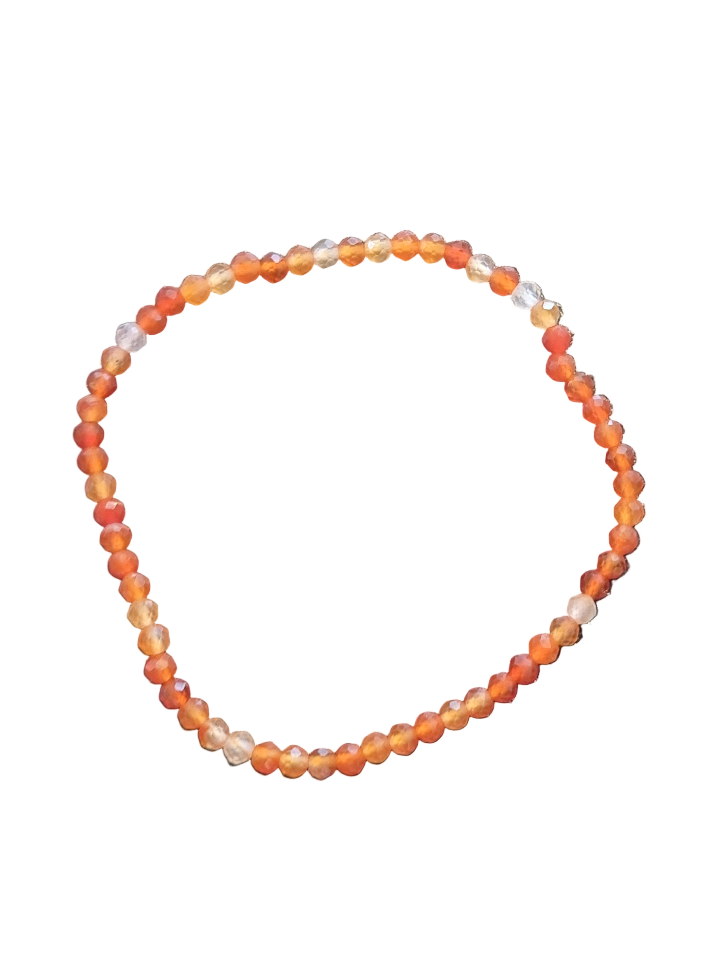 Carnelian Faceted Bracelet
