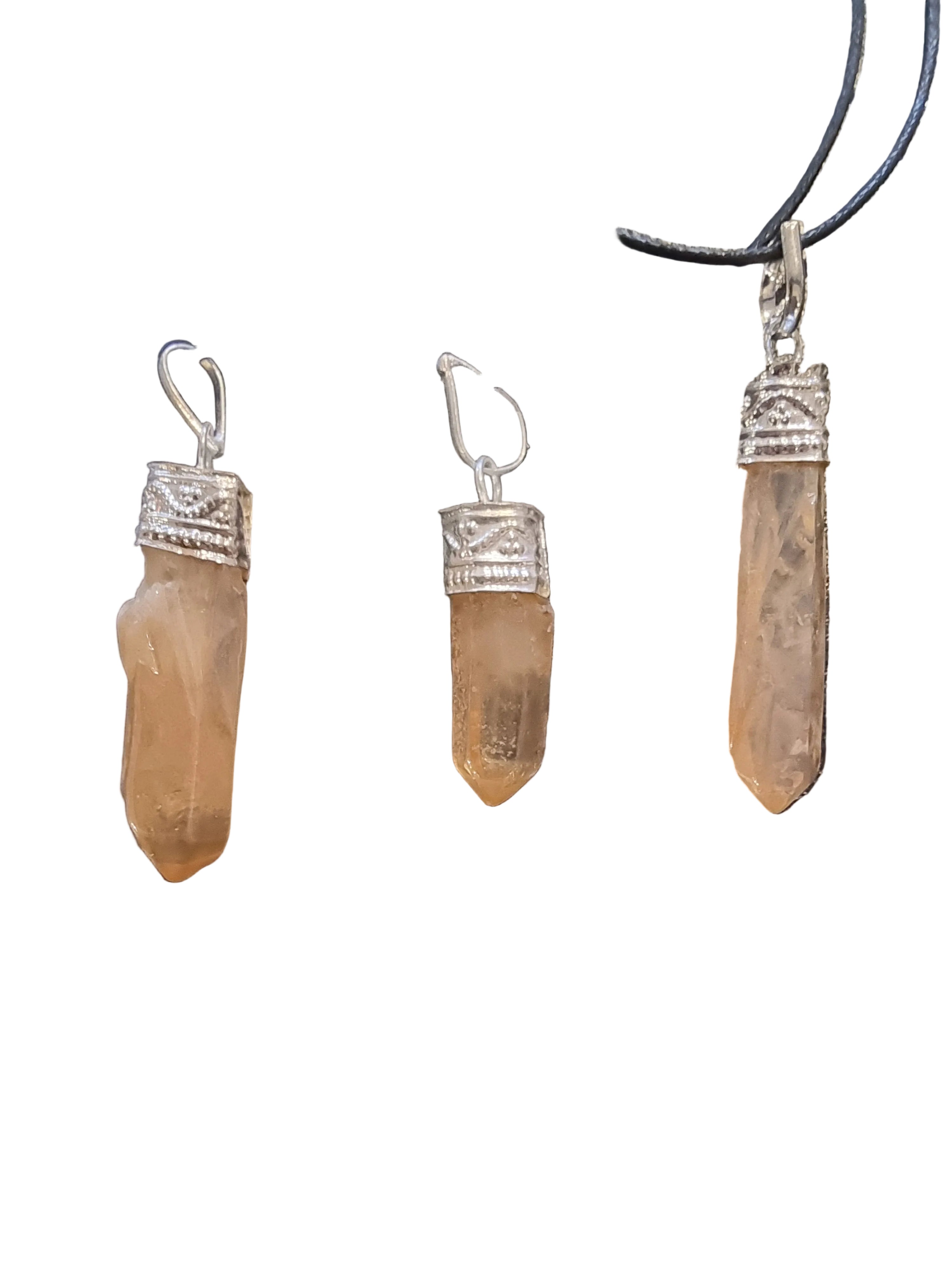 Aura Quartz Point Pendant