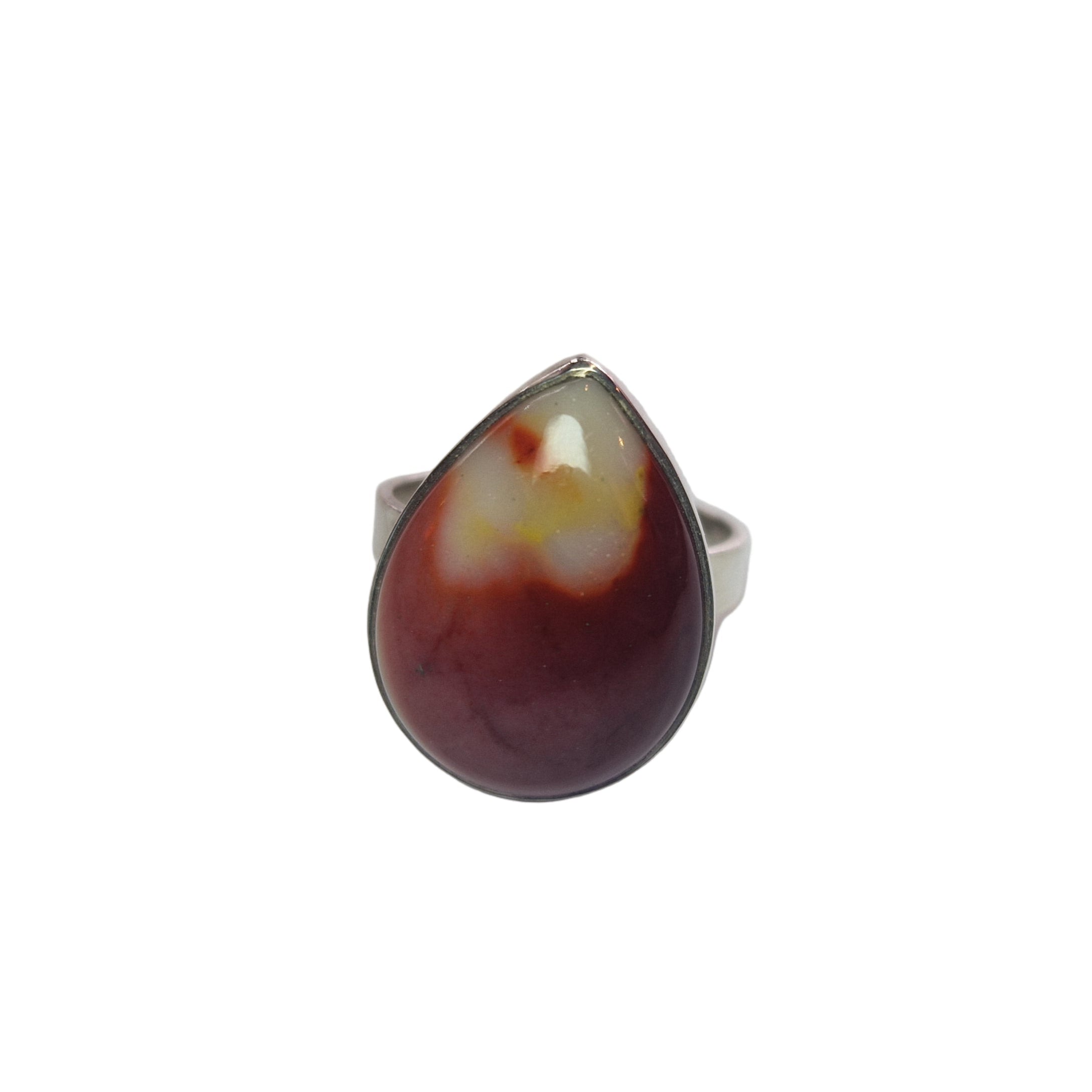 Mookaite Silver Ring