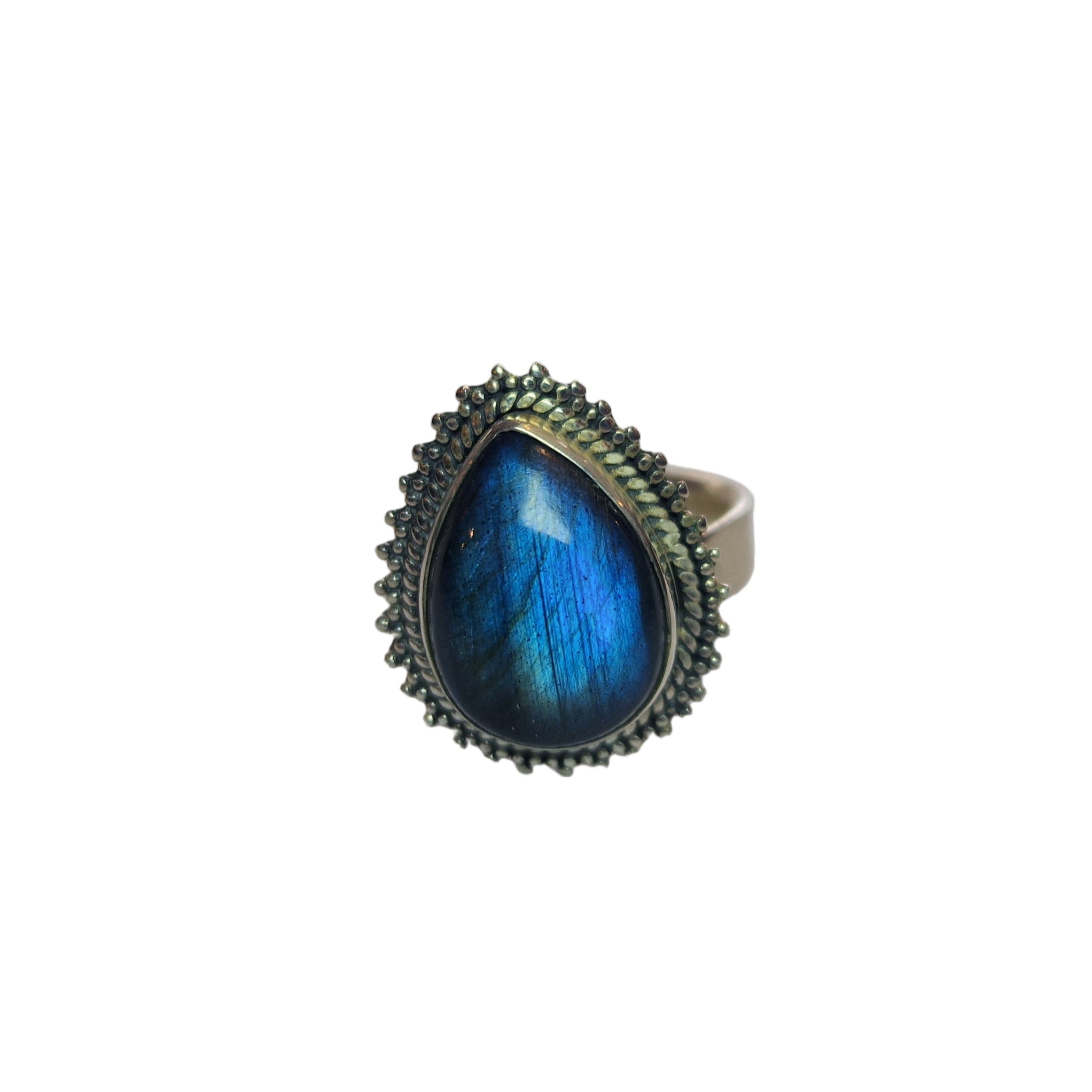 Labradorite Silver Ring