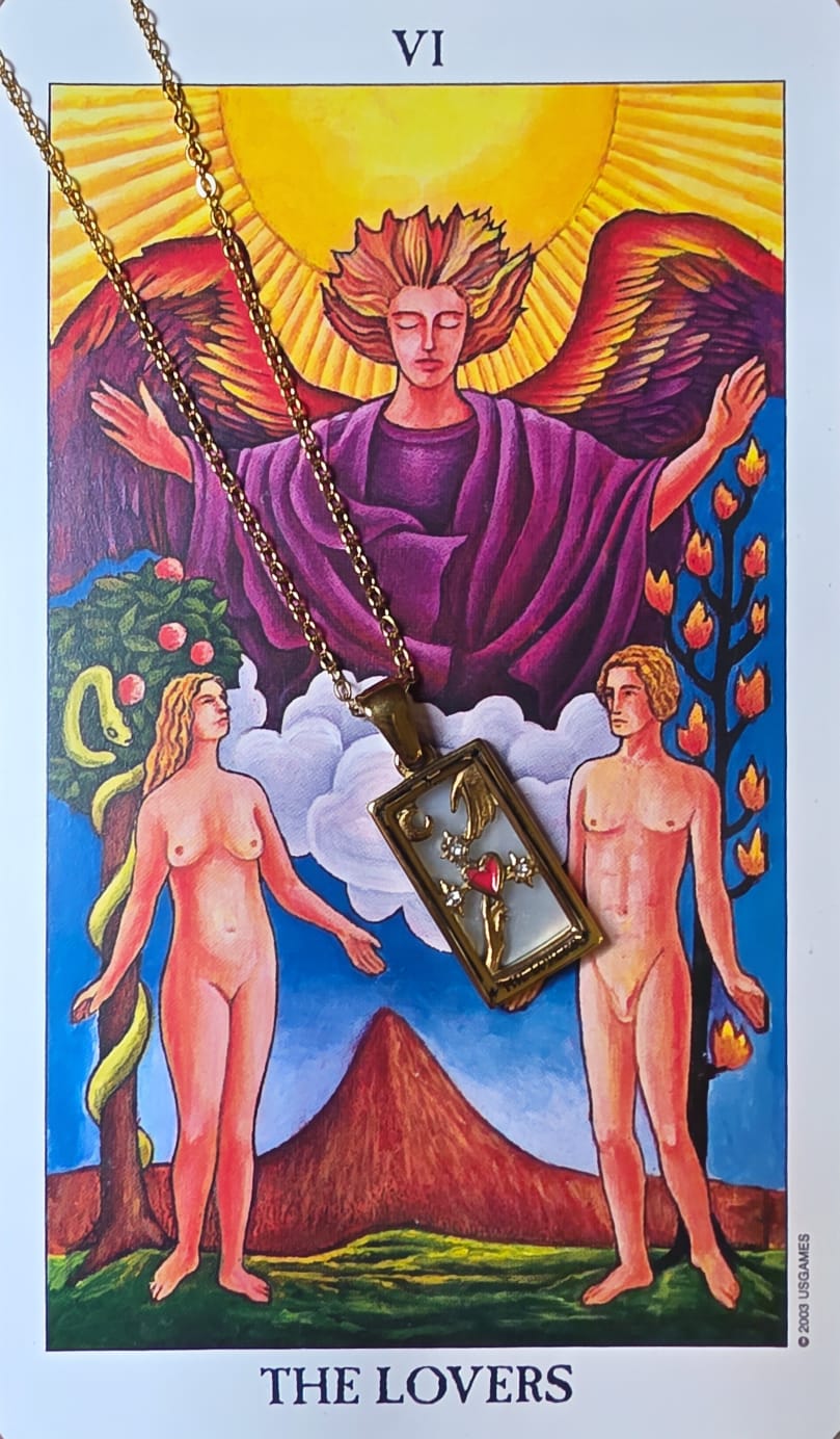 Tarot Necklace - The Lovers