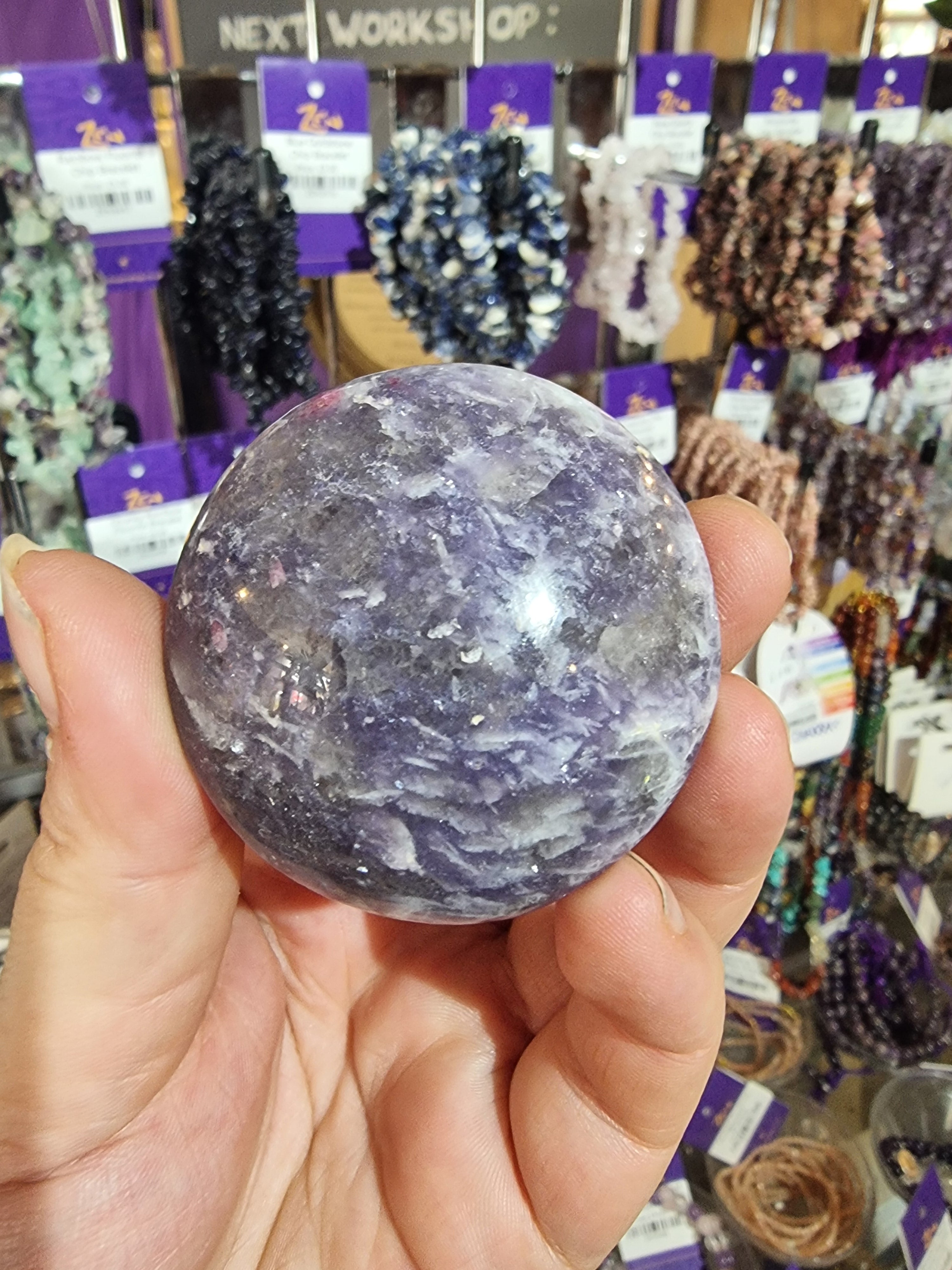 Lepidolite Pebble