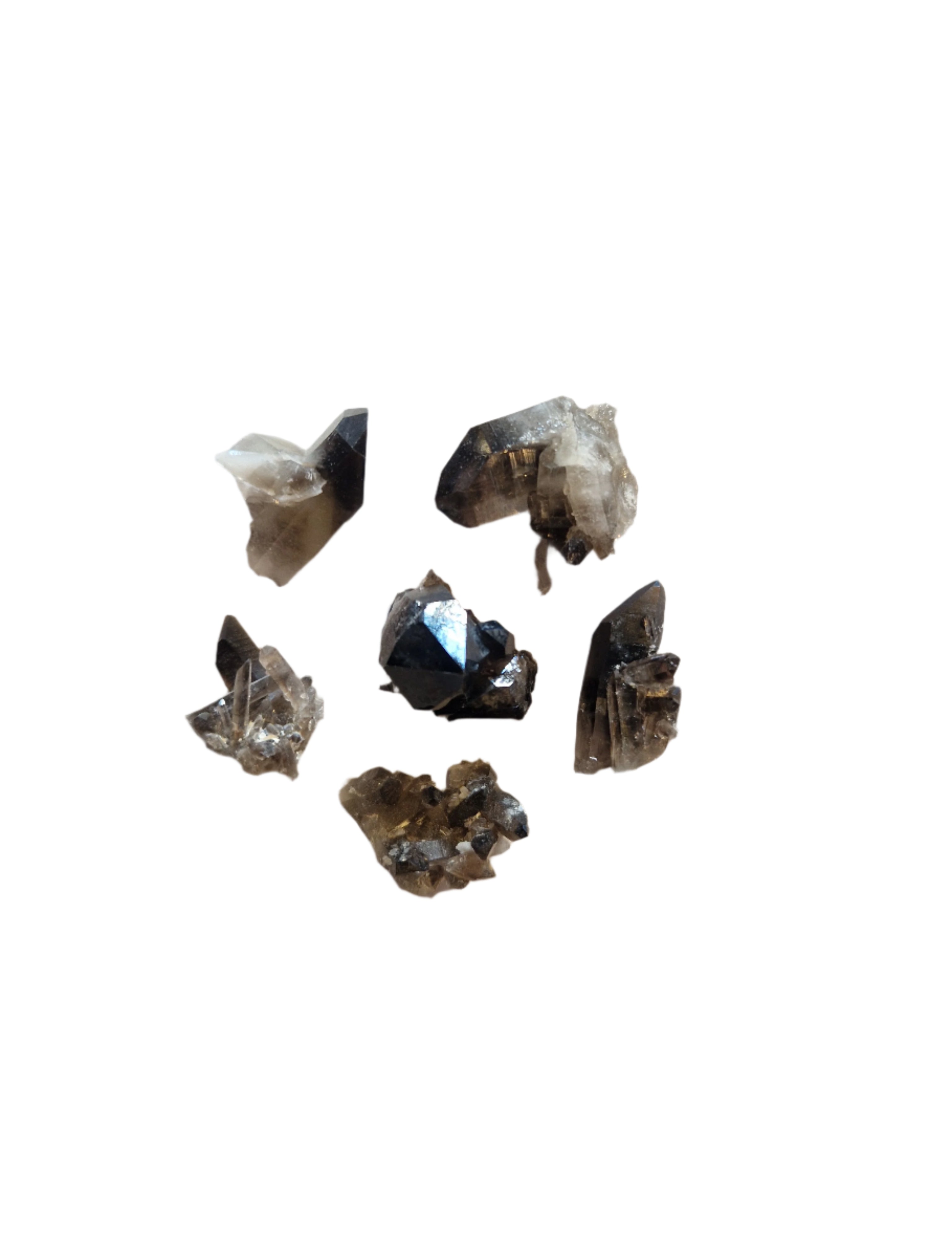 Smokey Quartz Clusters