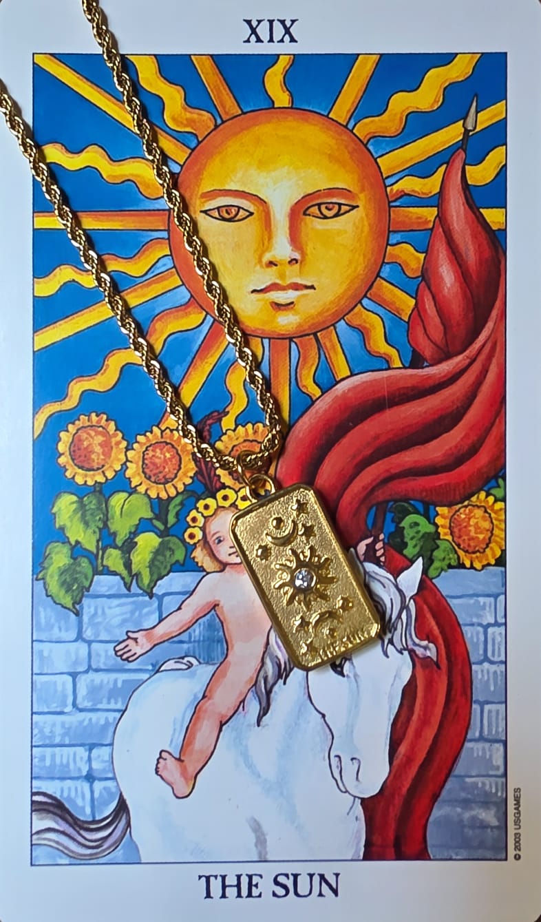 Tarot Necklace - The Sun