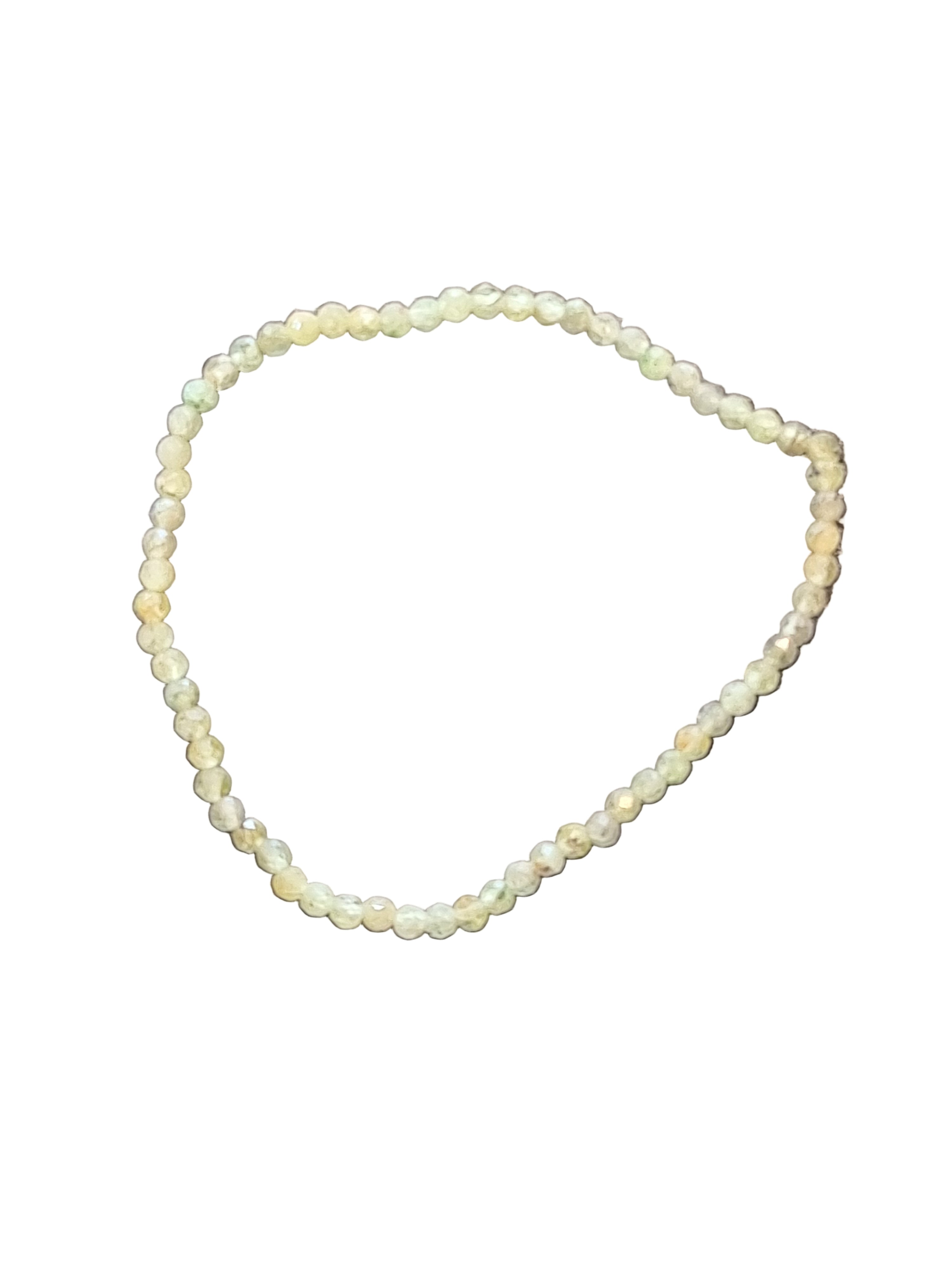 Peridot Faceted Bracelet