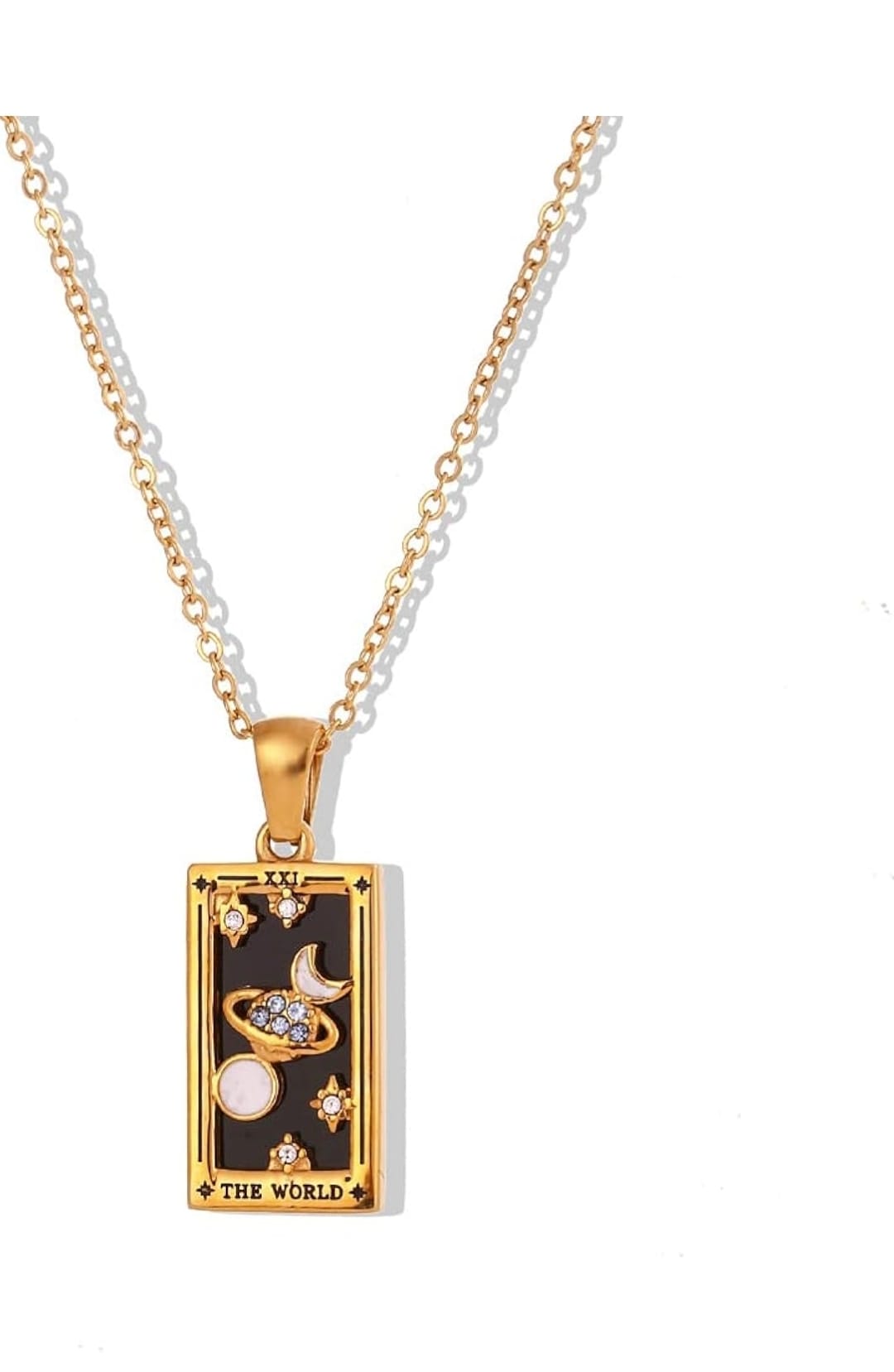 Tarot Necklace - The World