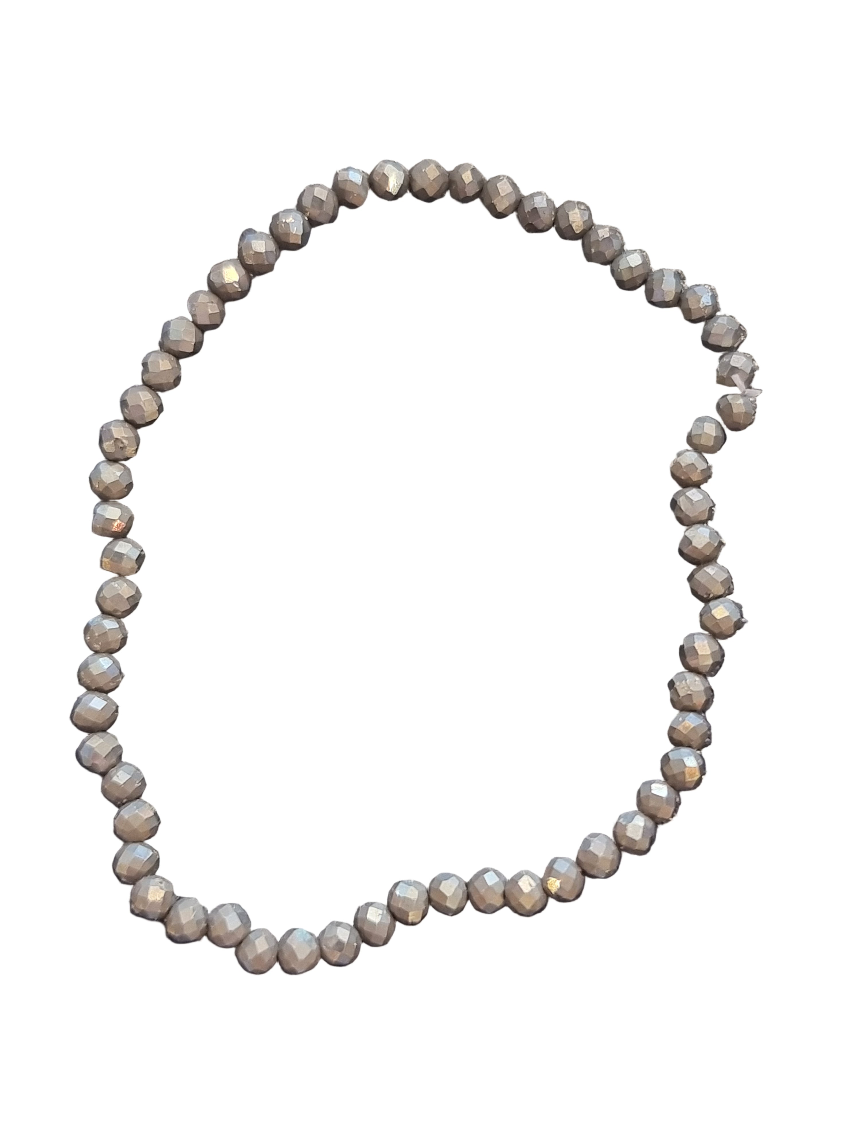Hematite Faceted Bracelet