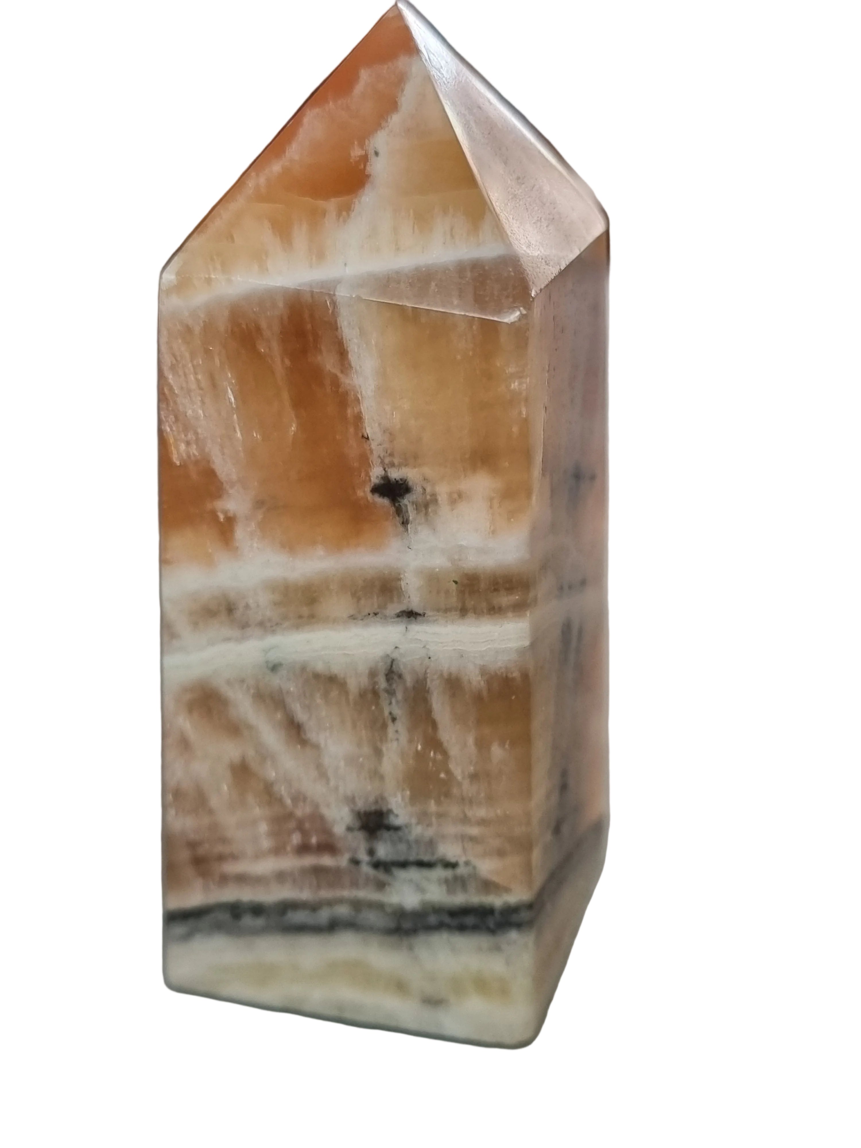 Orange Calcite Tower