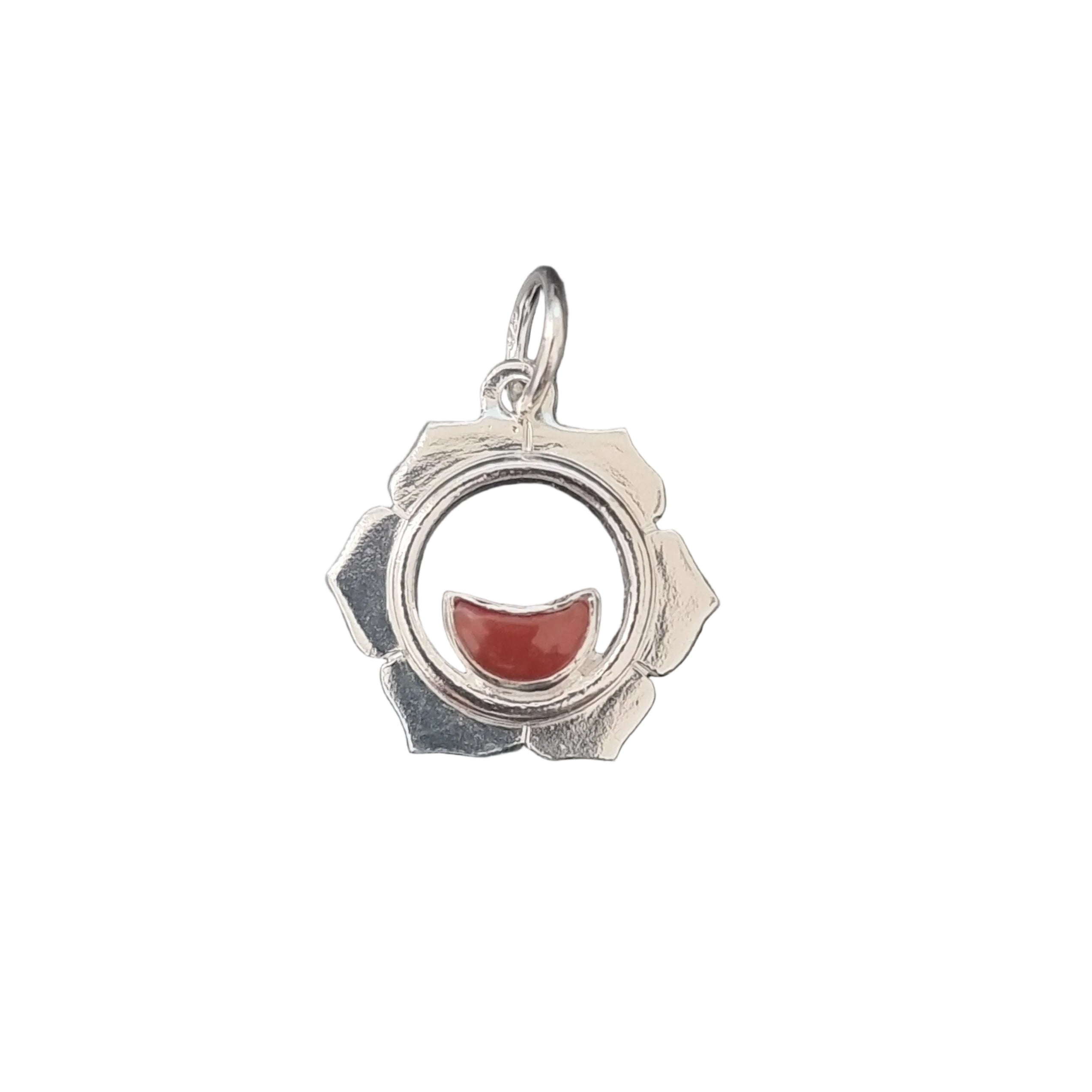 Sacral Carnelian Silver Necklace